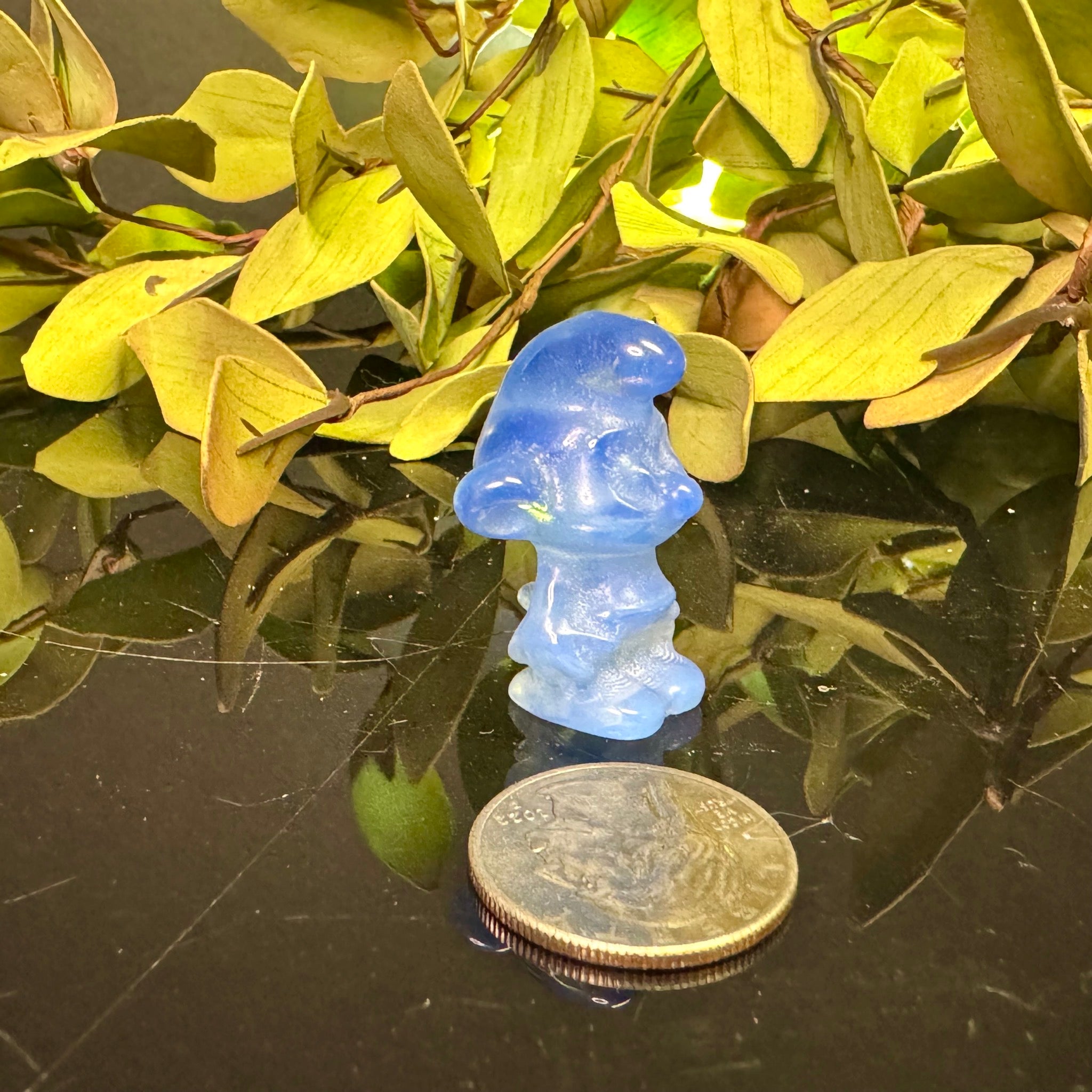 Blue Opalite Smurf