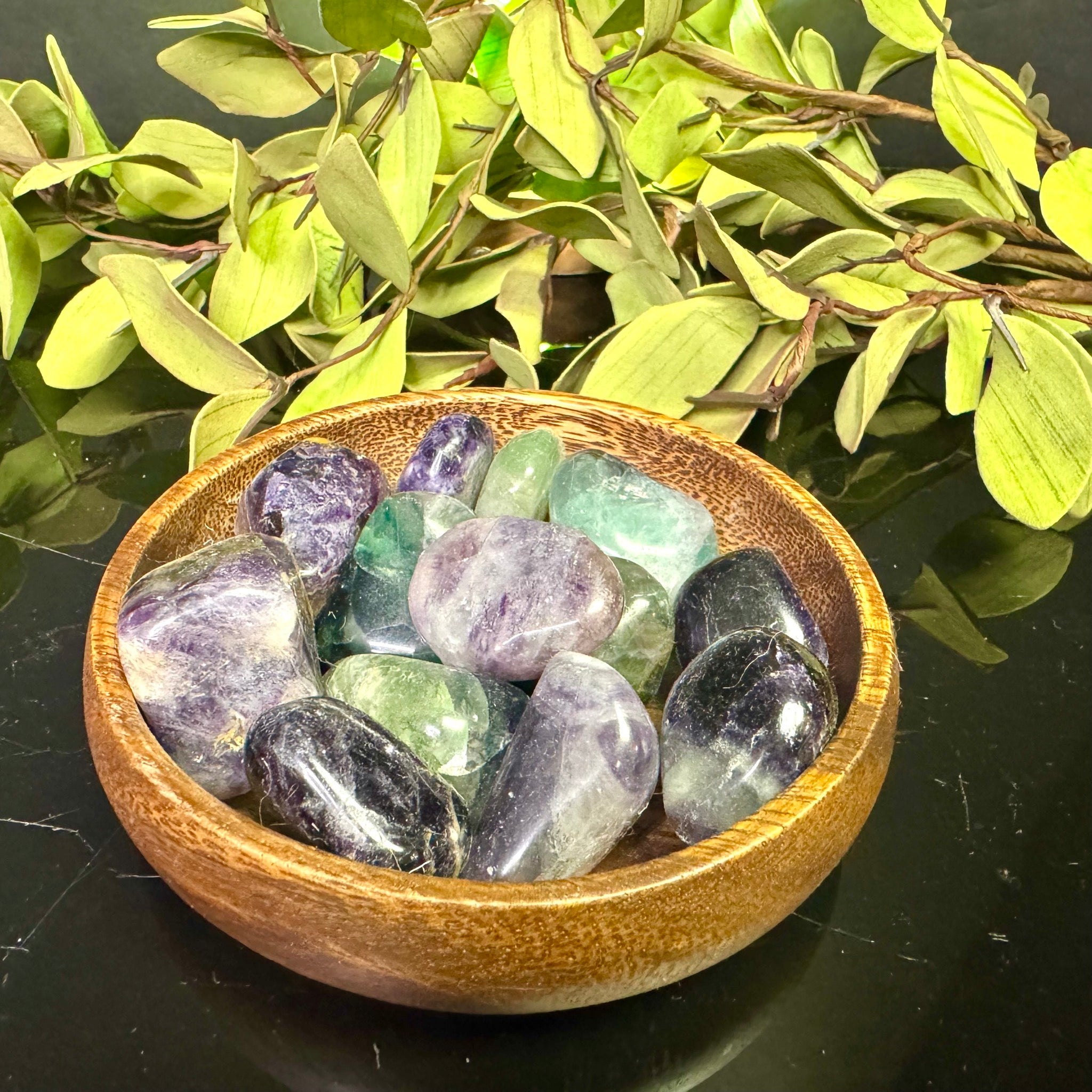 Rainbow Fluorite Tumble