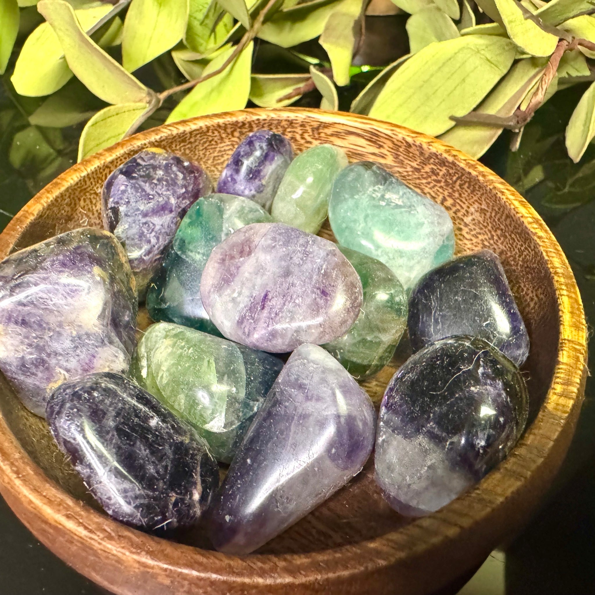 Rainbow Fluorite Tumble