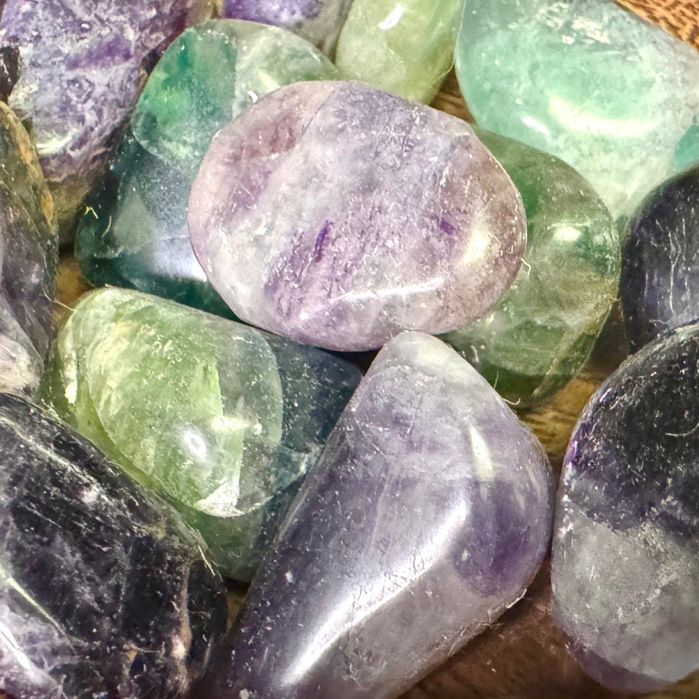 Rainbow Fluorite Tumble