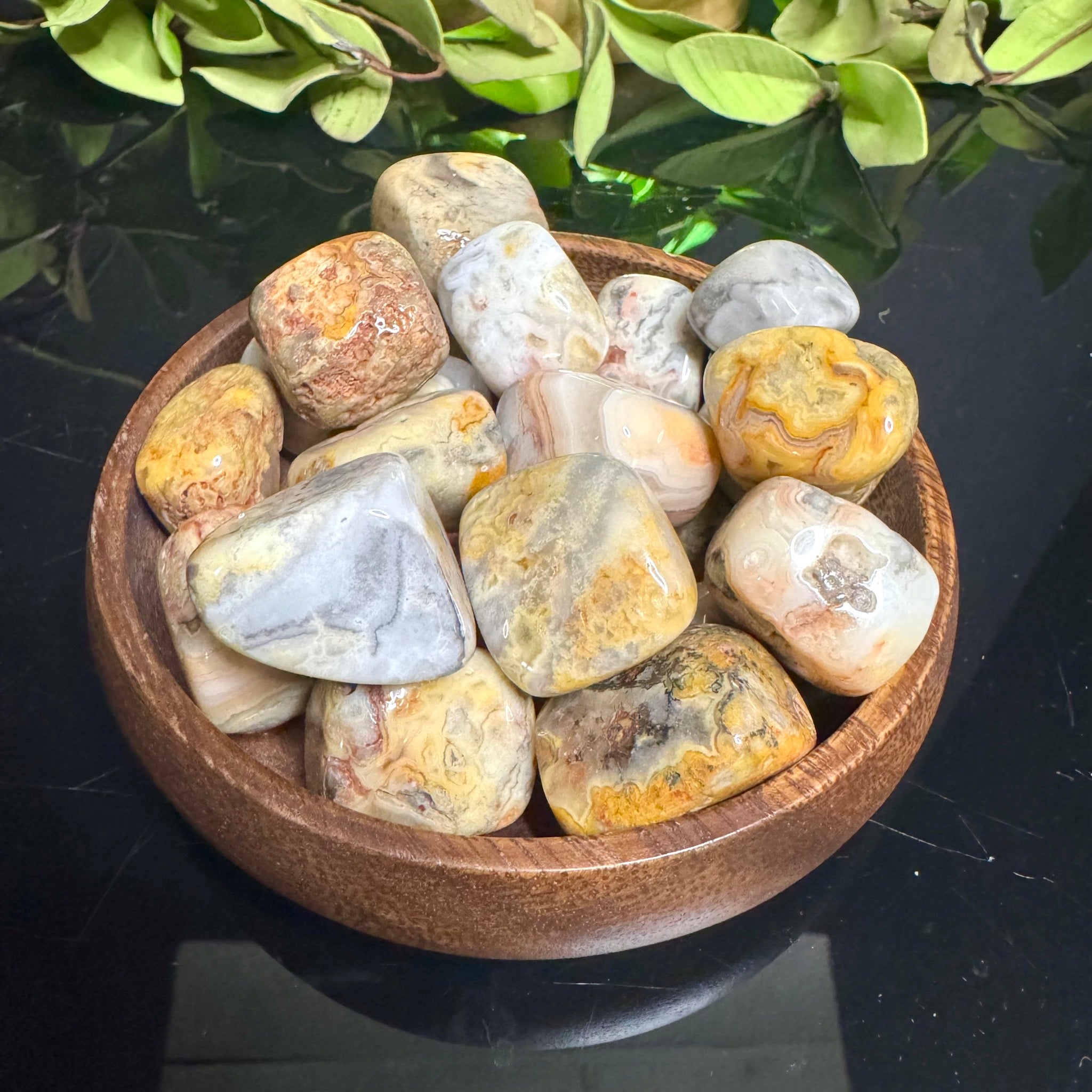 Crazy Lace Agate Tumble