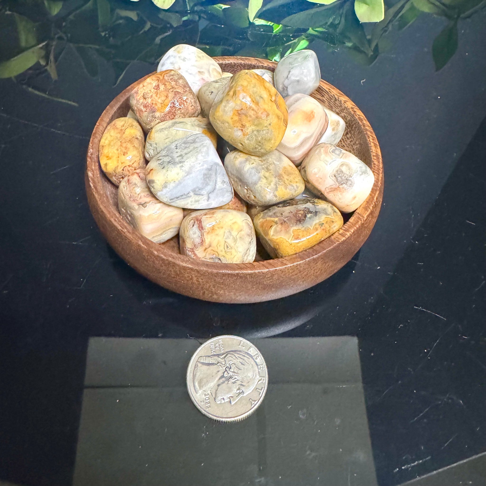 Crazy Lace Agate Tumble