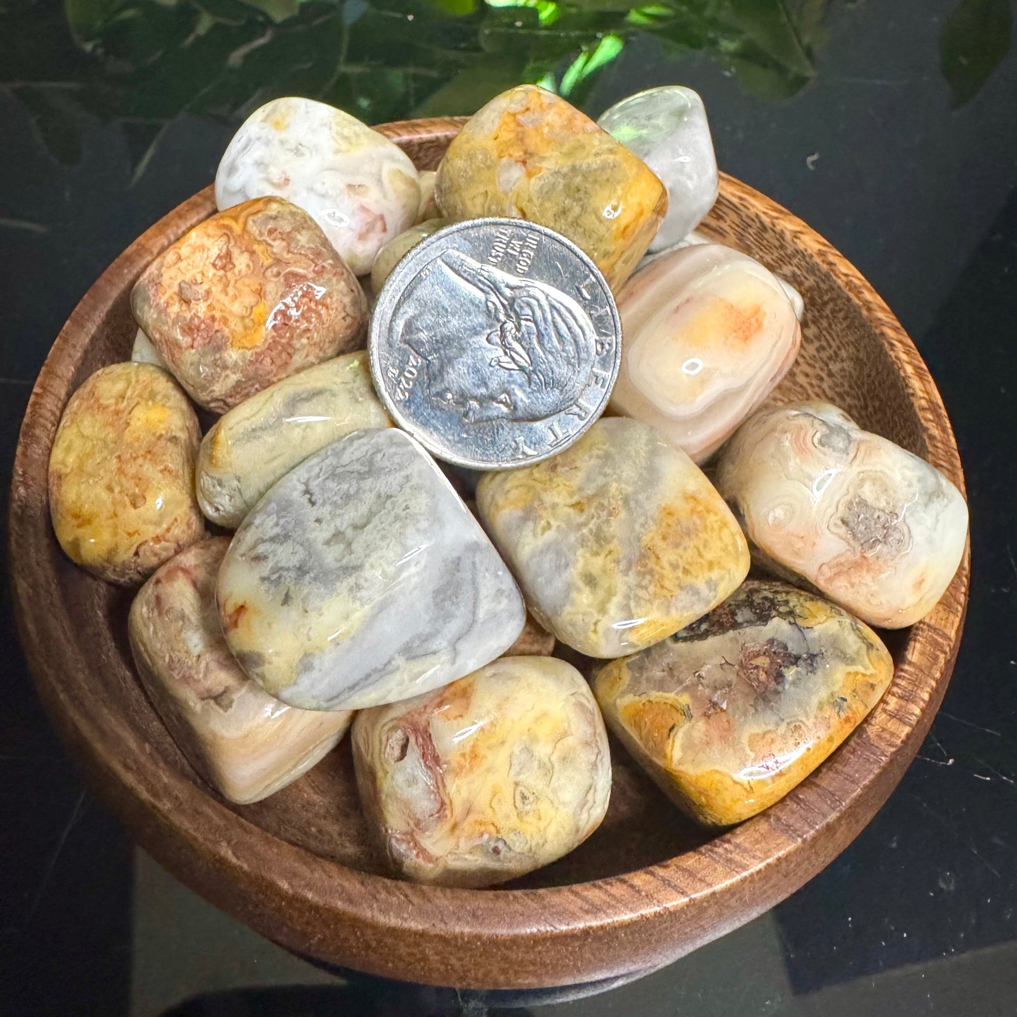 Crazy Lace Agate Tumble