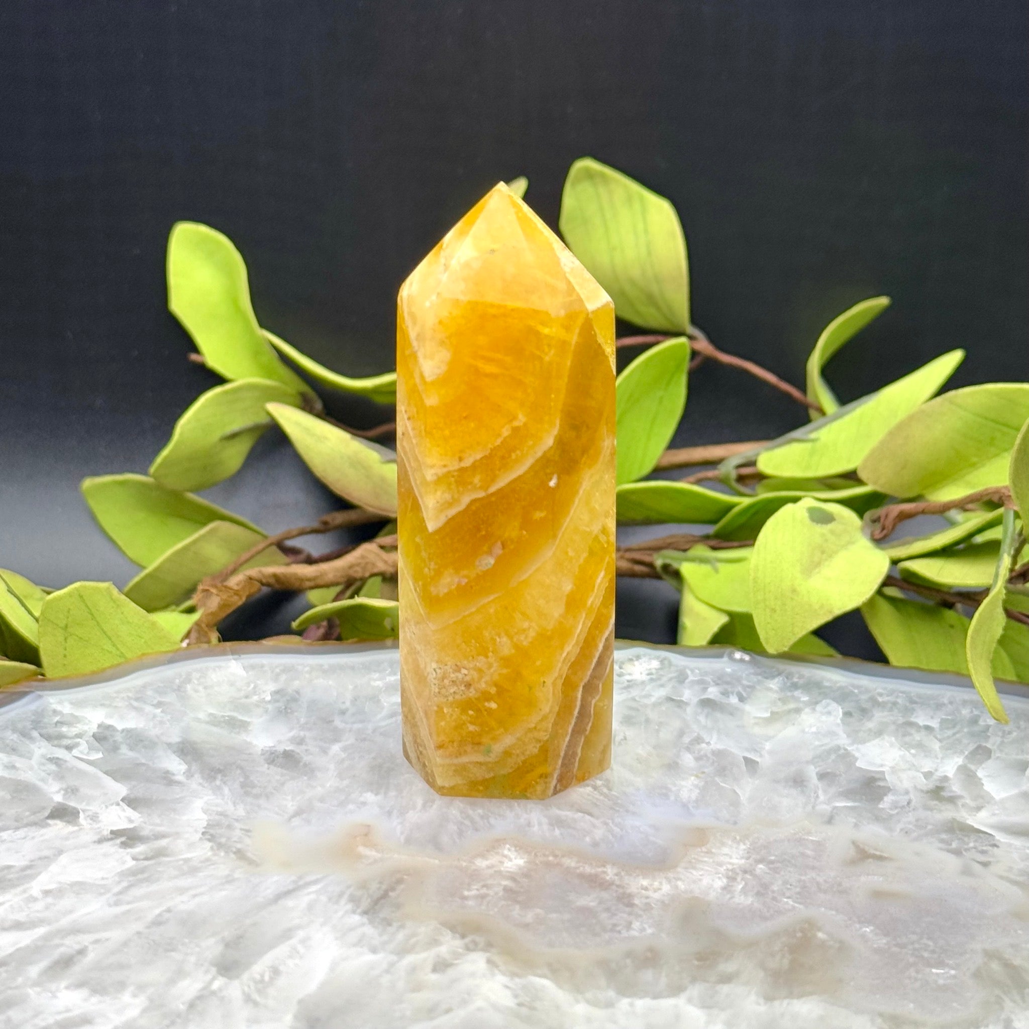 Yellow Fluorite Tower