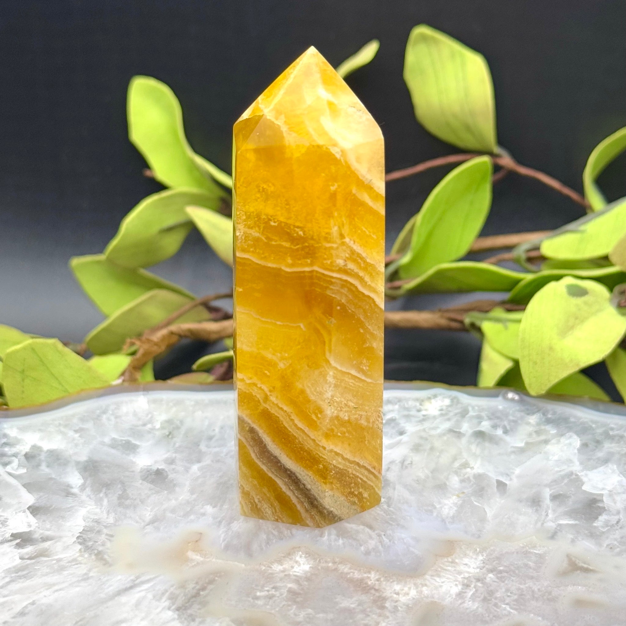 Yellow Fluorite Tower