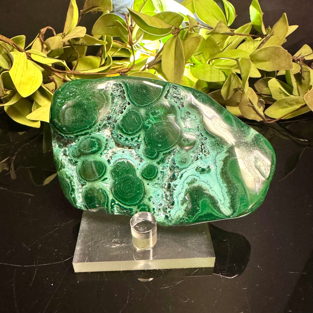 Chrysocolla & Malachite with stand