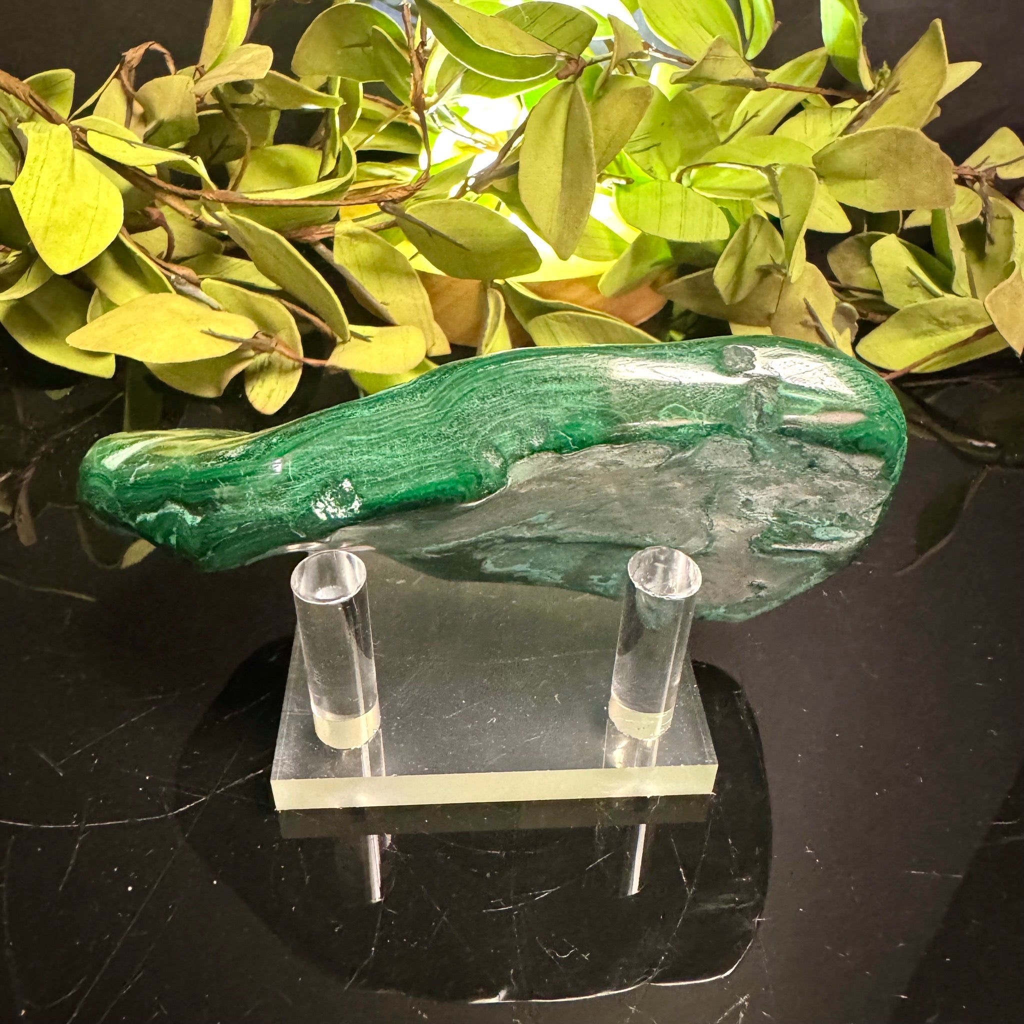 Chrysocolla & Malachite with stand