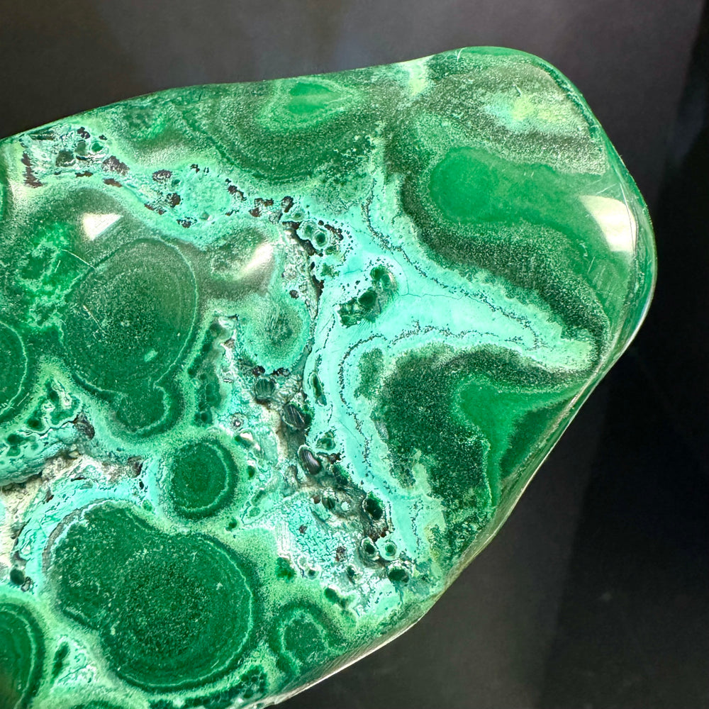Chrysocolla & Malachite with stand