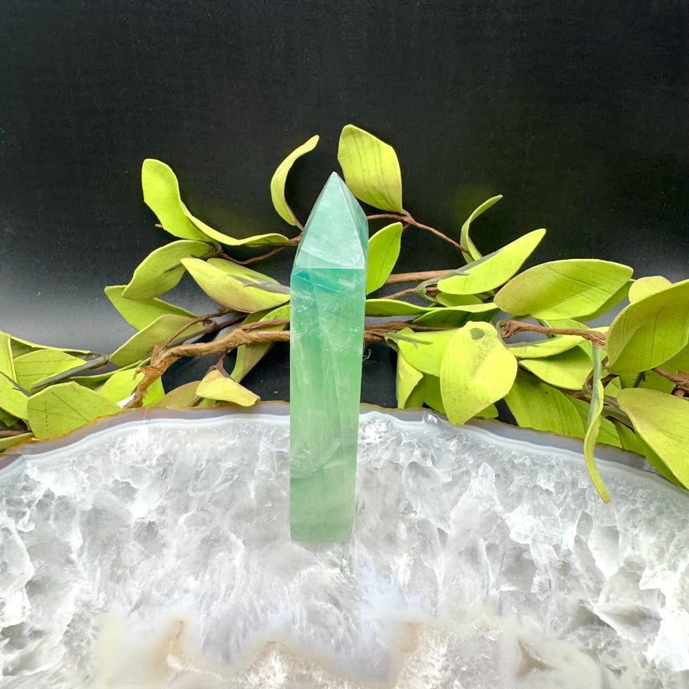 Green Fluorite Tower