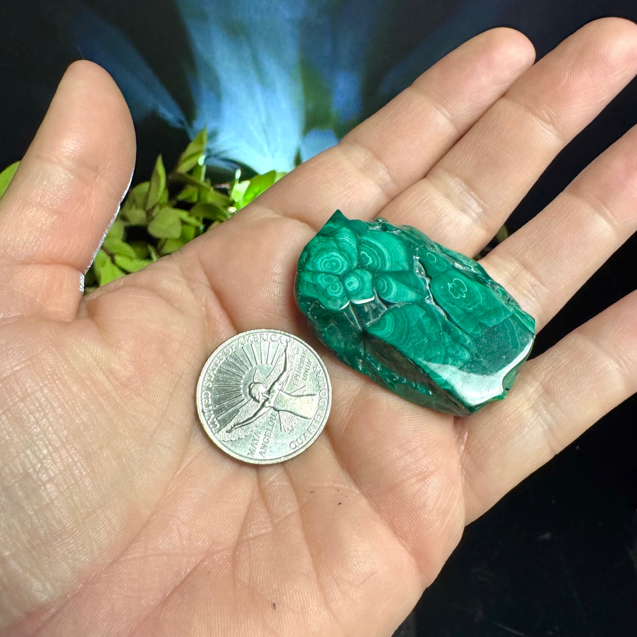 Malachite Slab