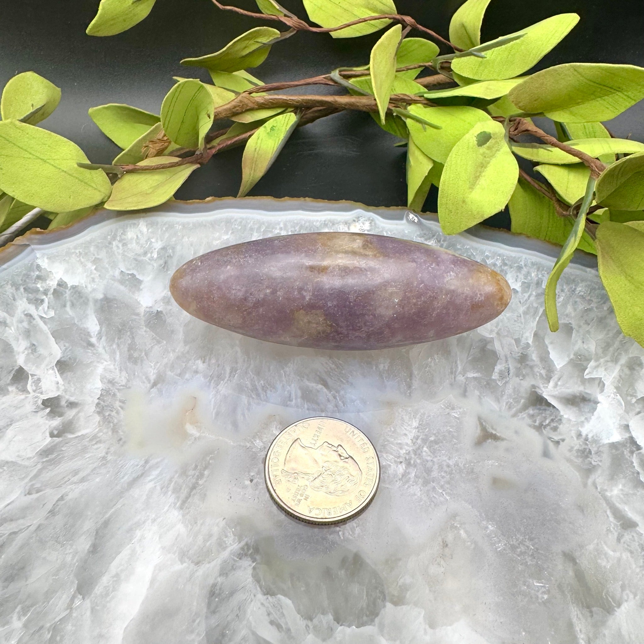 Lepidolite Carved Massager