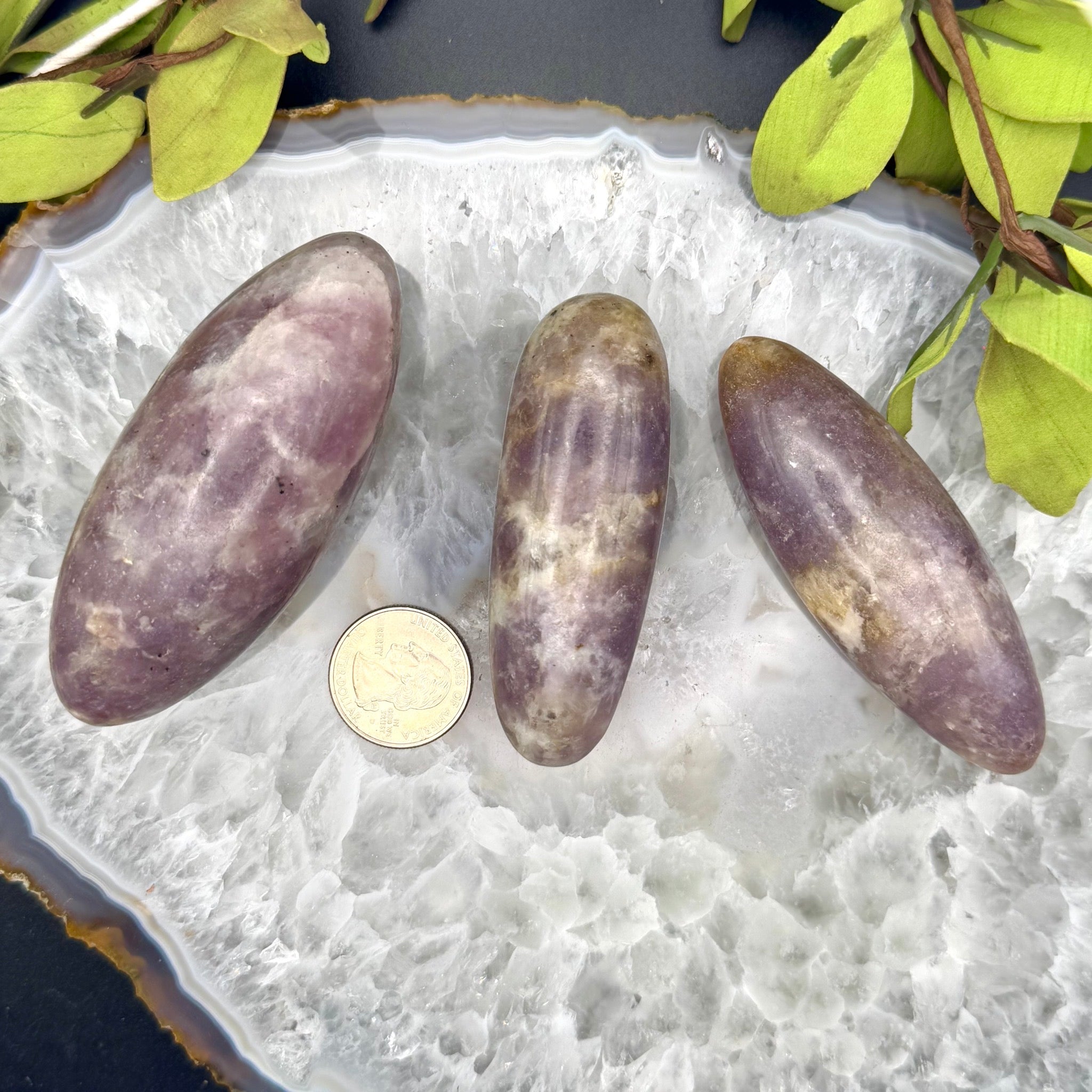 Lepidolite Carved Massager