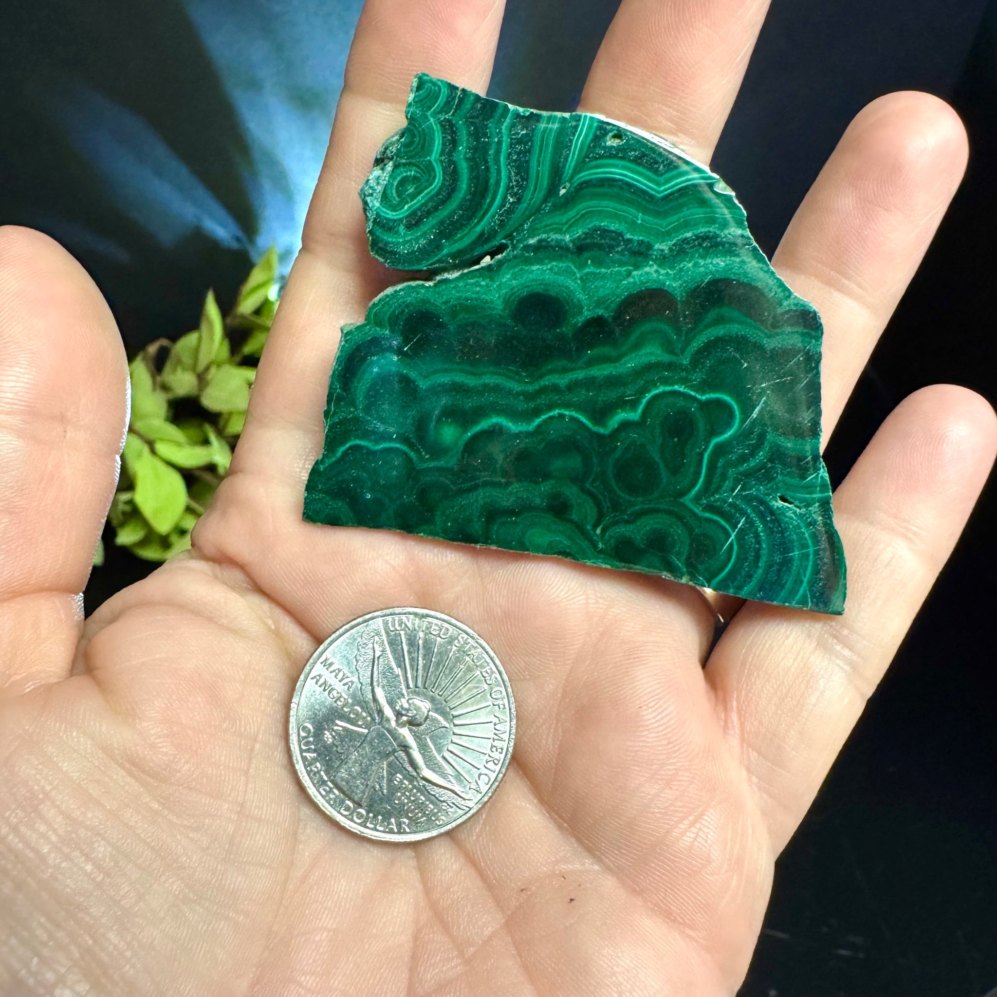 Malachite Slab