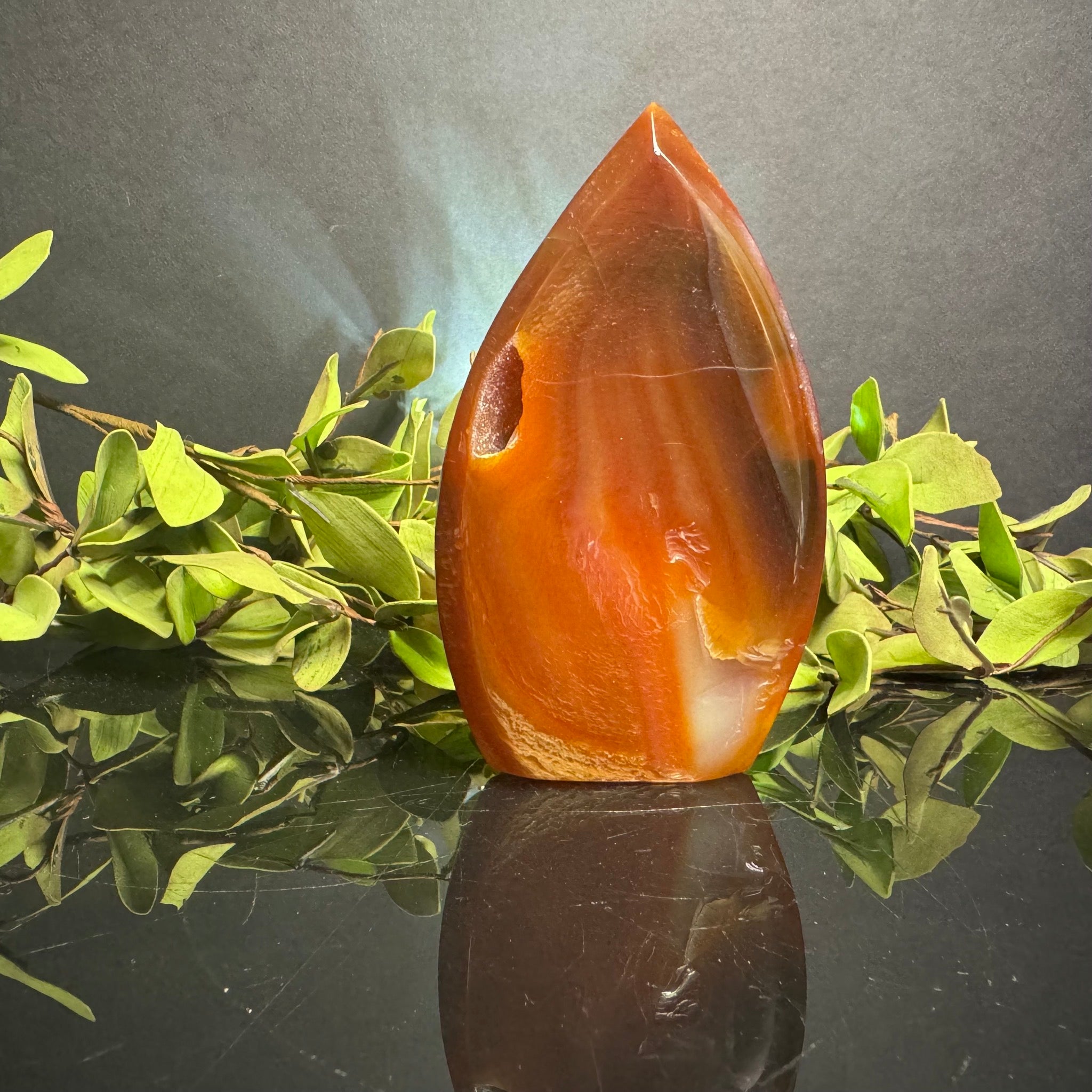 Carnelian Teardrop Free Form