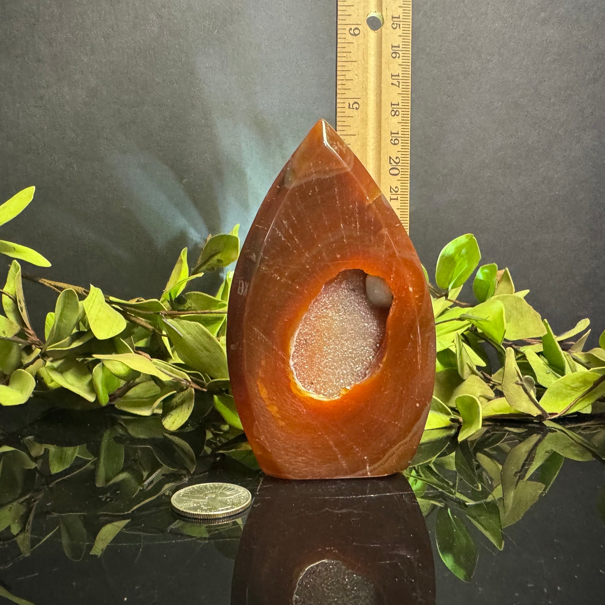 Carnelian Teardrop Free Form