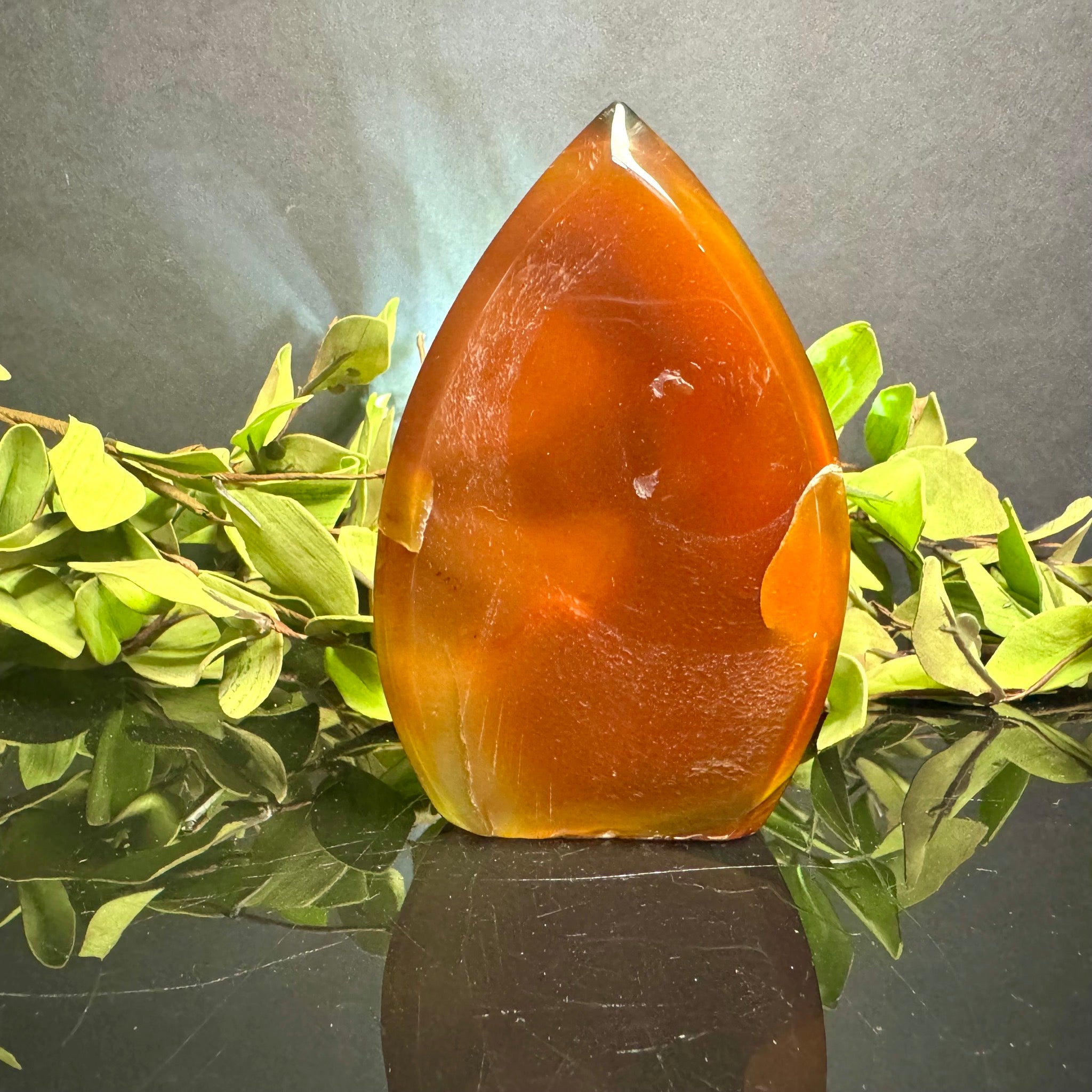 Carnelian Teardrop Free Form