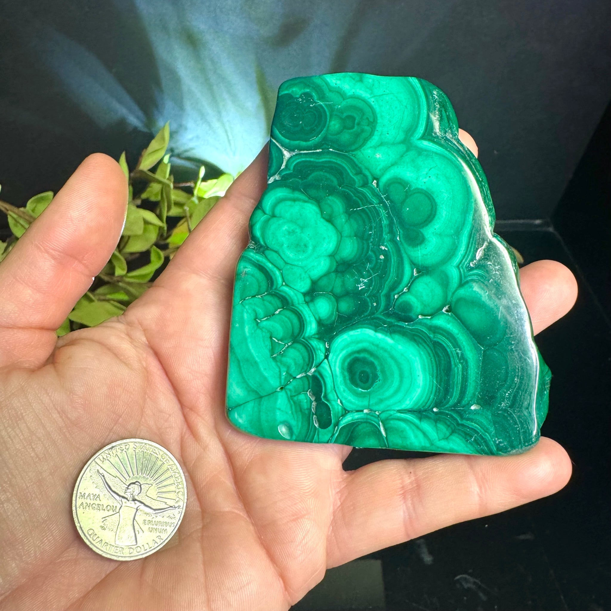 Malachite Slab