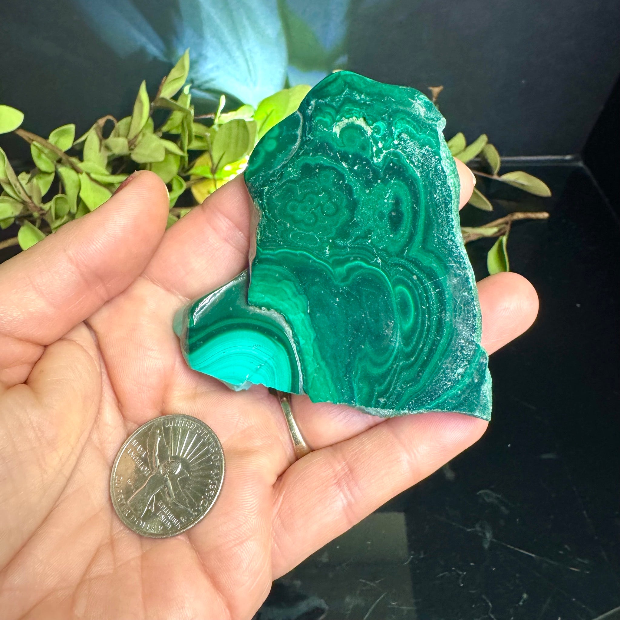 Malachite Slab