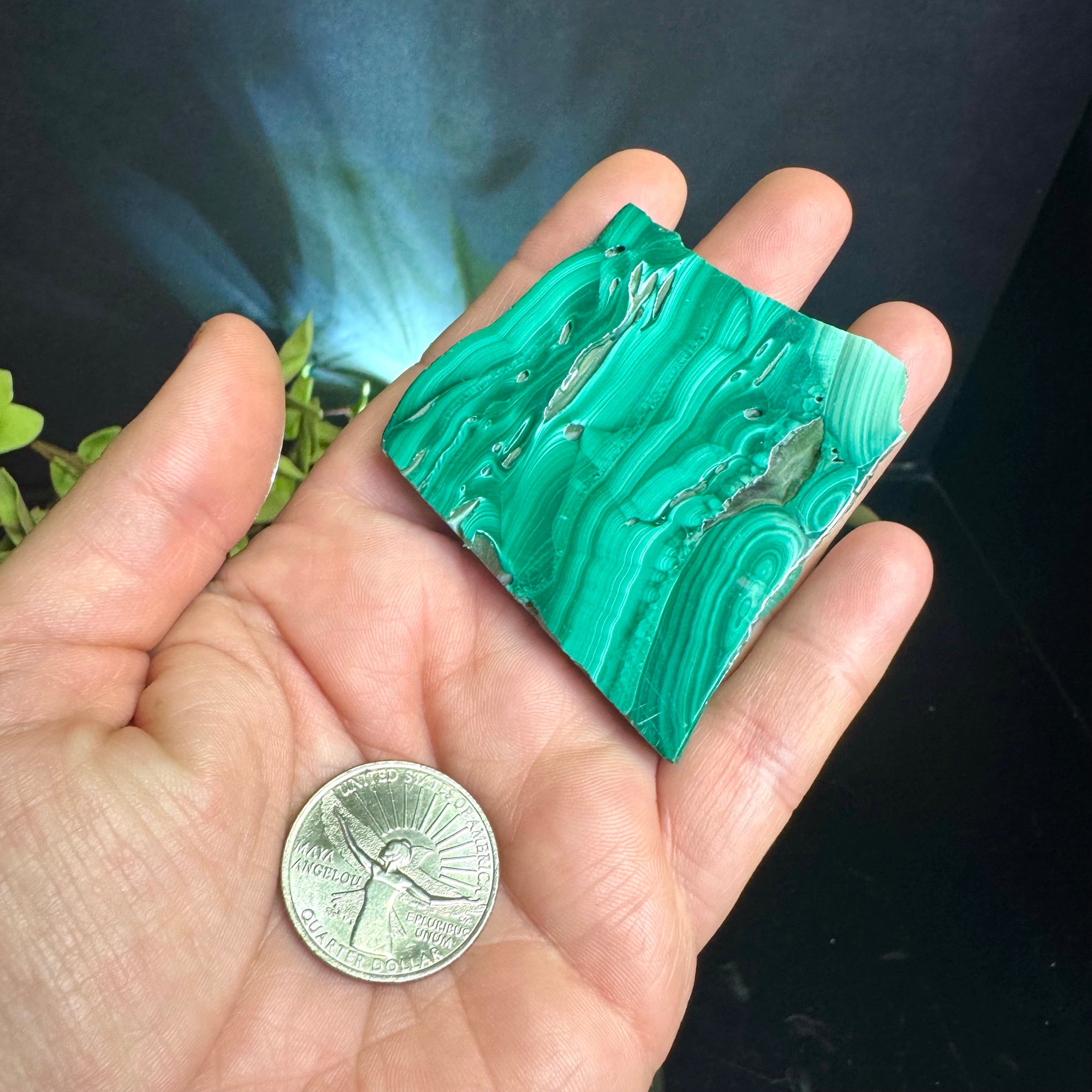 Malachite Slab