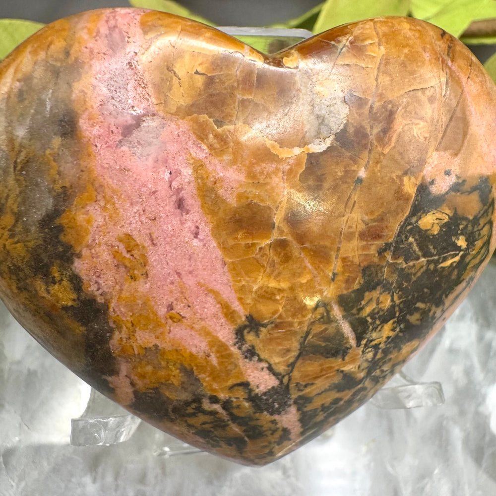 Rhodonite Heart