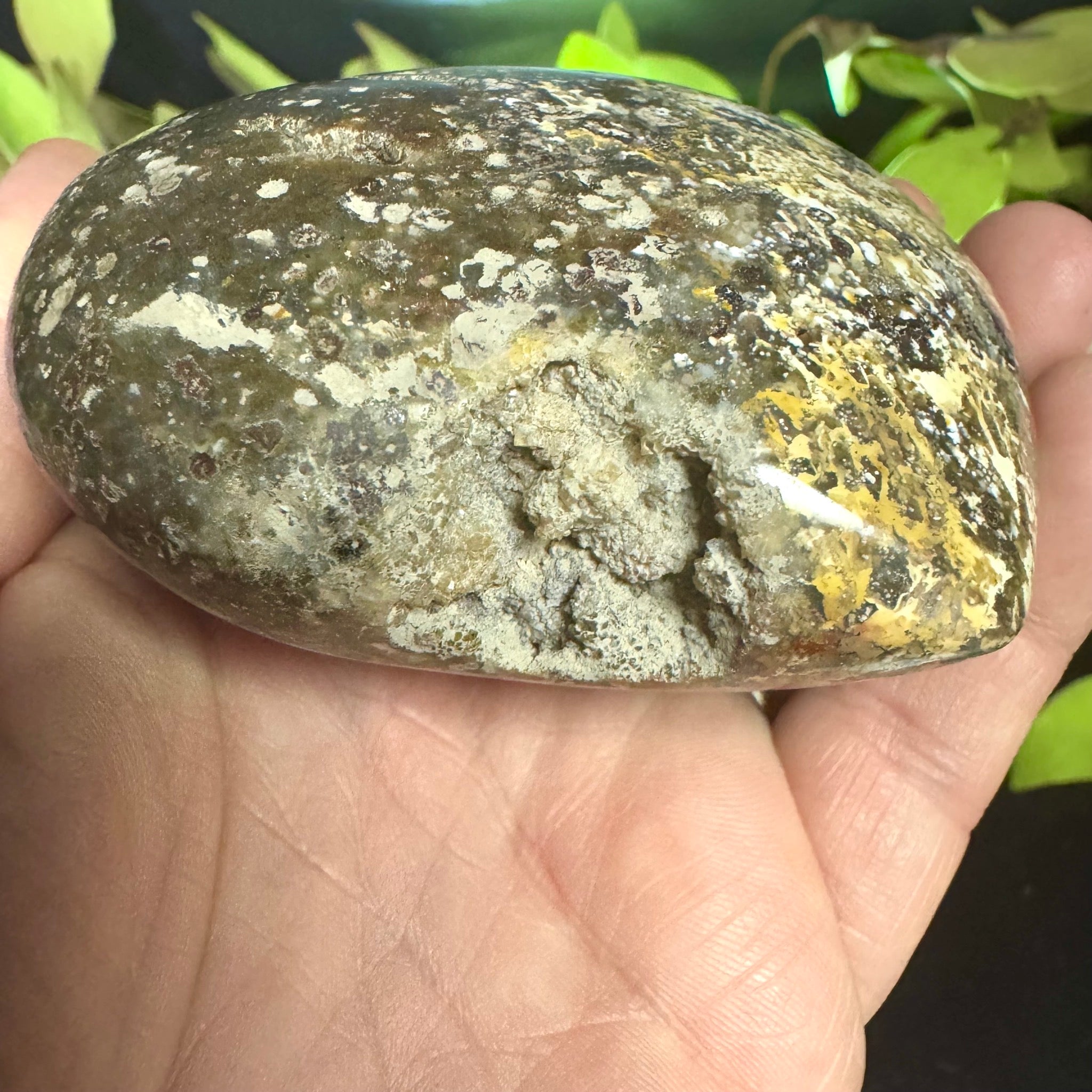 Ocean Jasper Heart