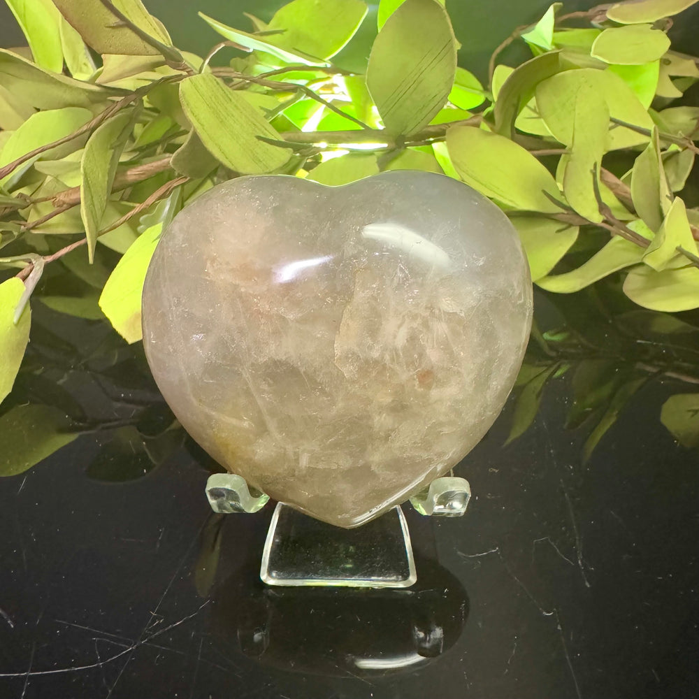 Blue Rose Quartz Heart