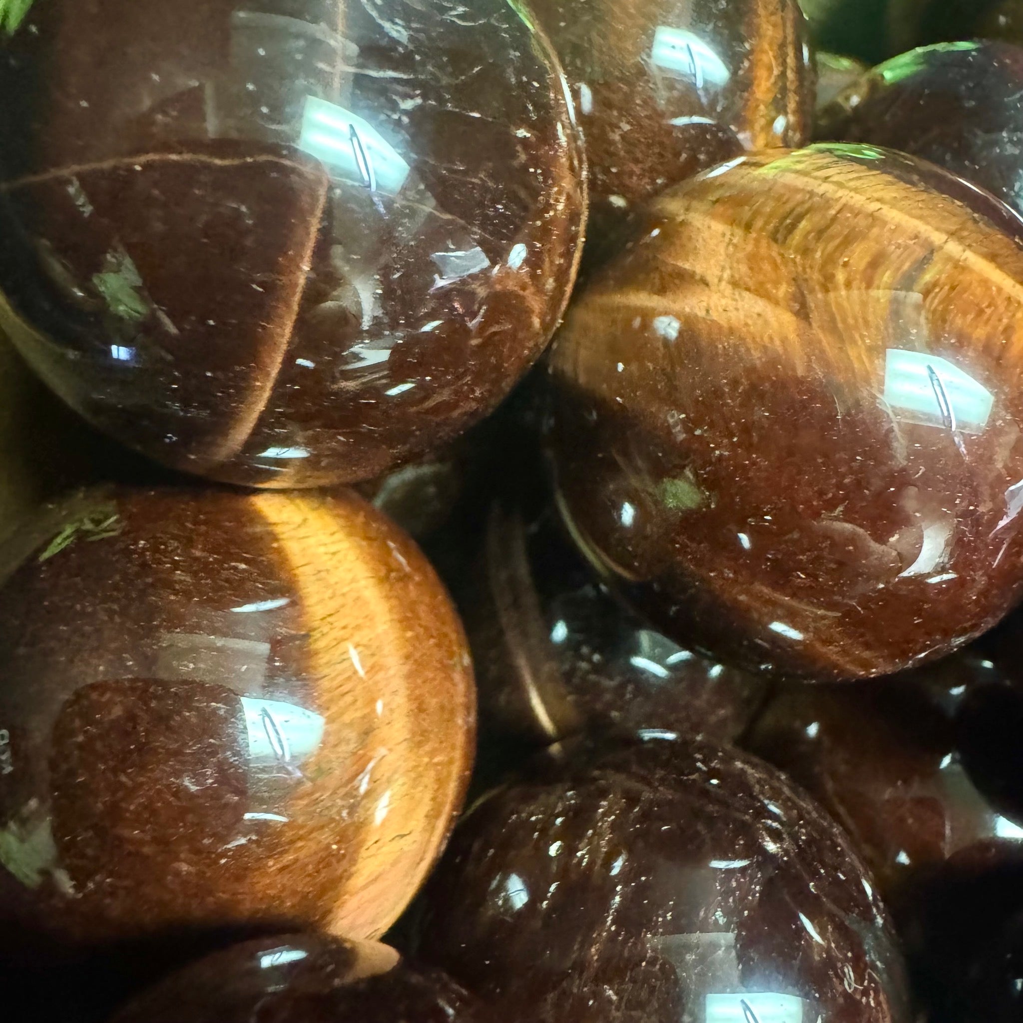 Red Tigers Eye Sphere