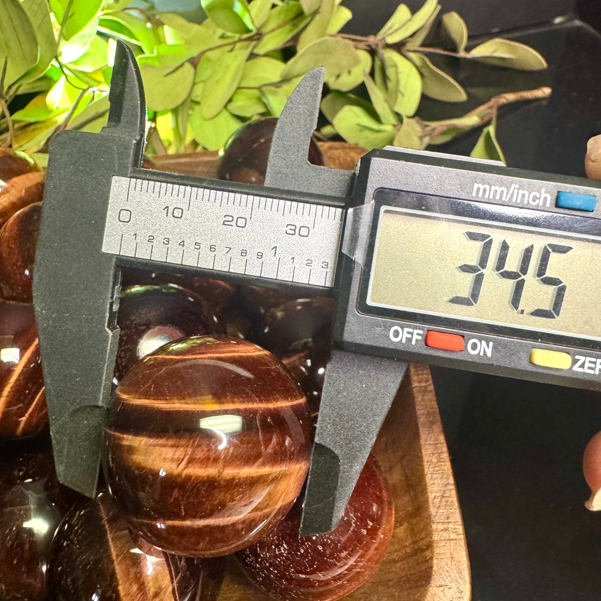 Red Tigers Eye Sphere