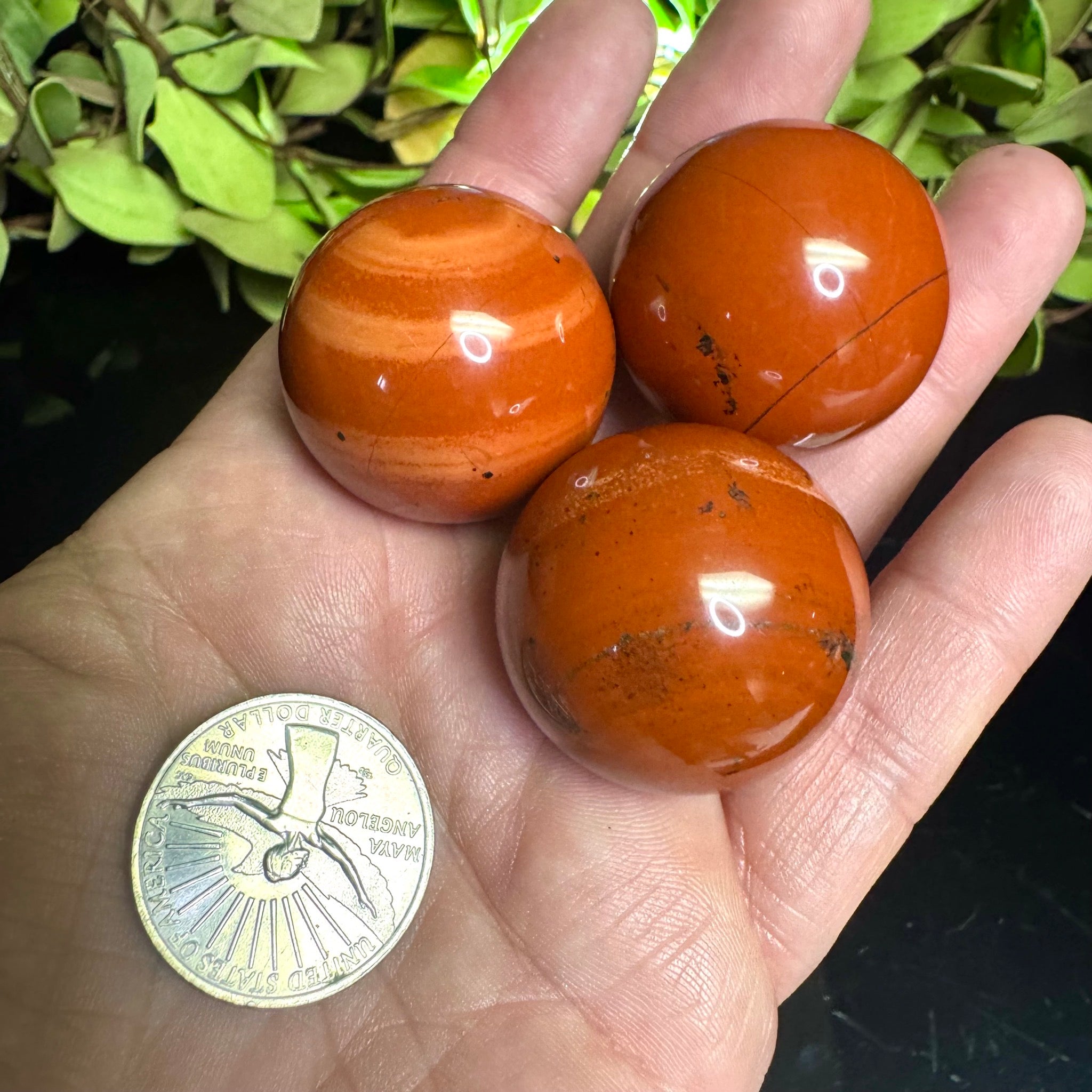 Red Jasper Sphere