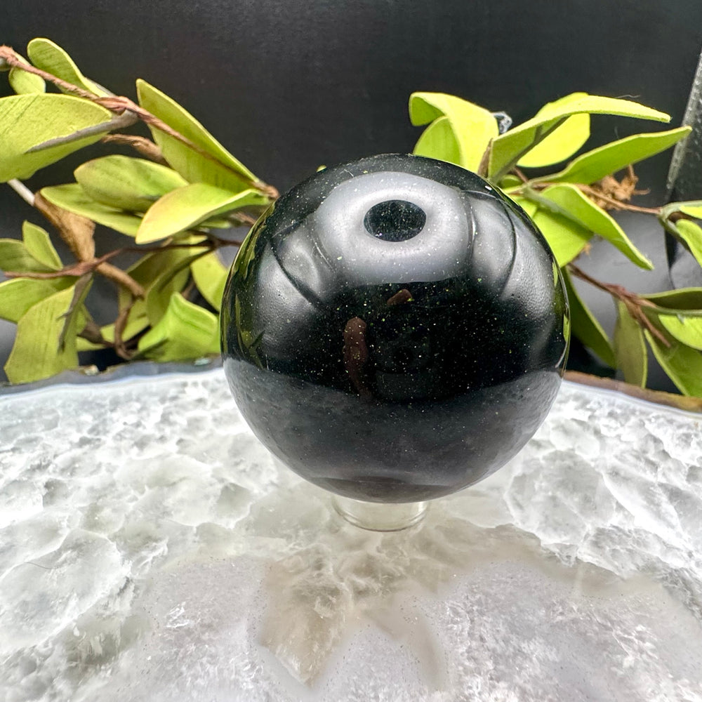 Green Goldstone Sphere
