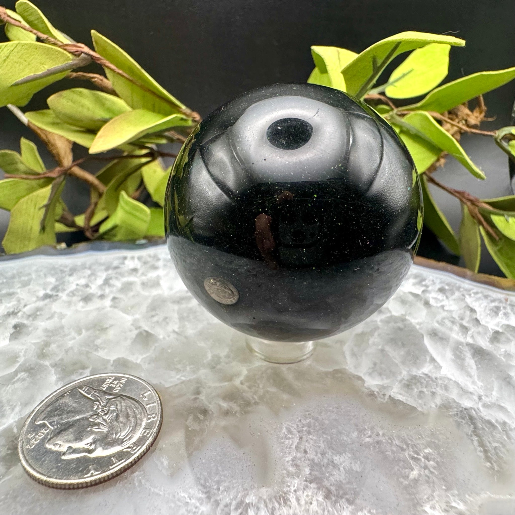 Green Goldstone Sphere