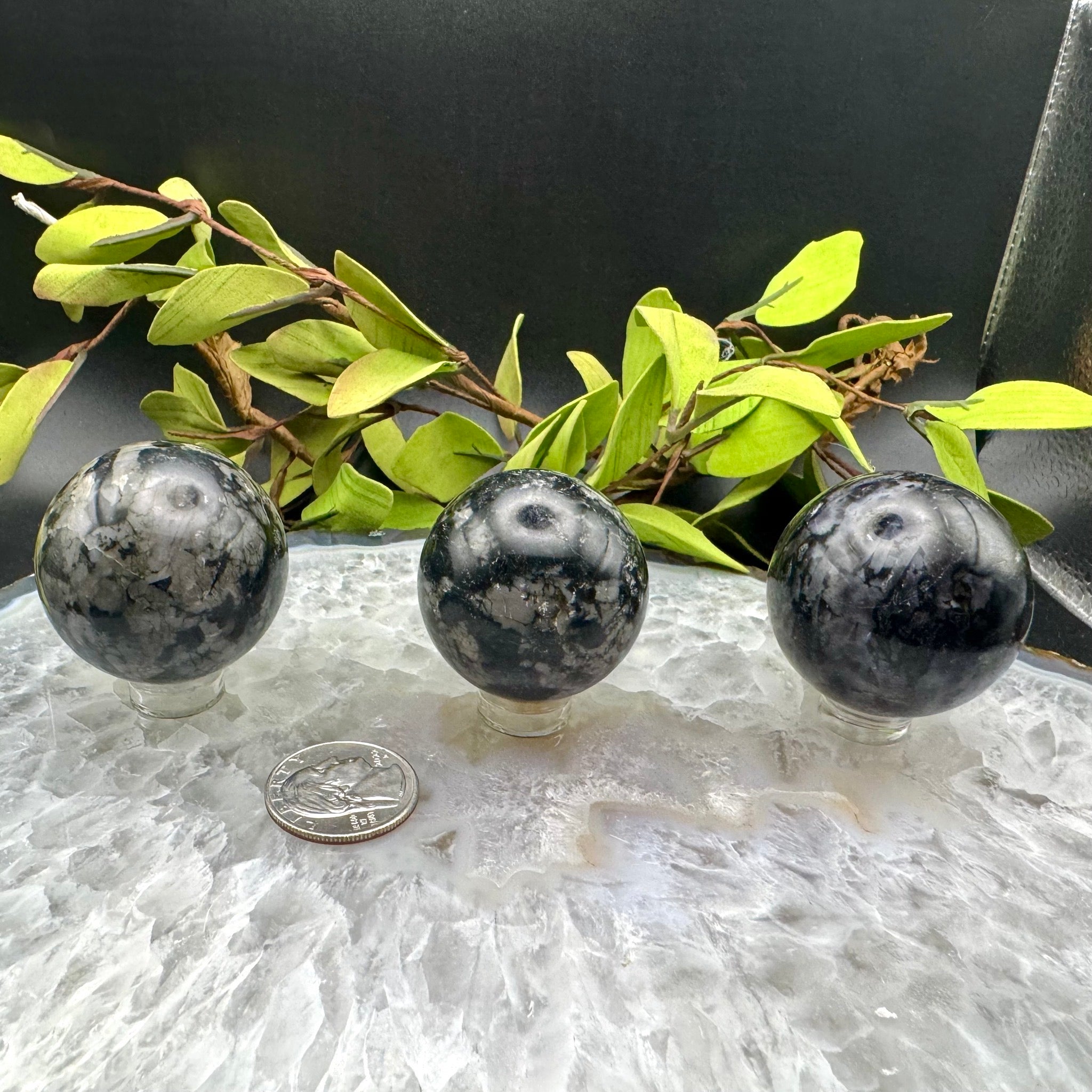 Indigo Gabbro Sphere