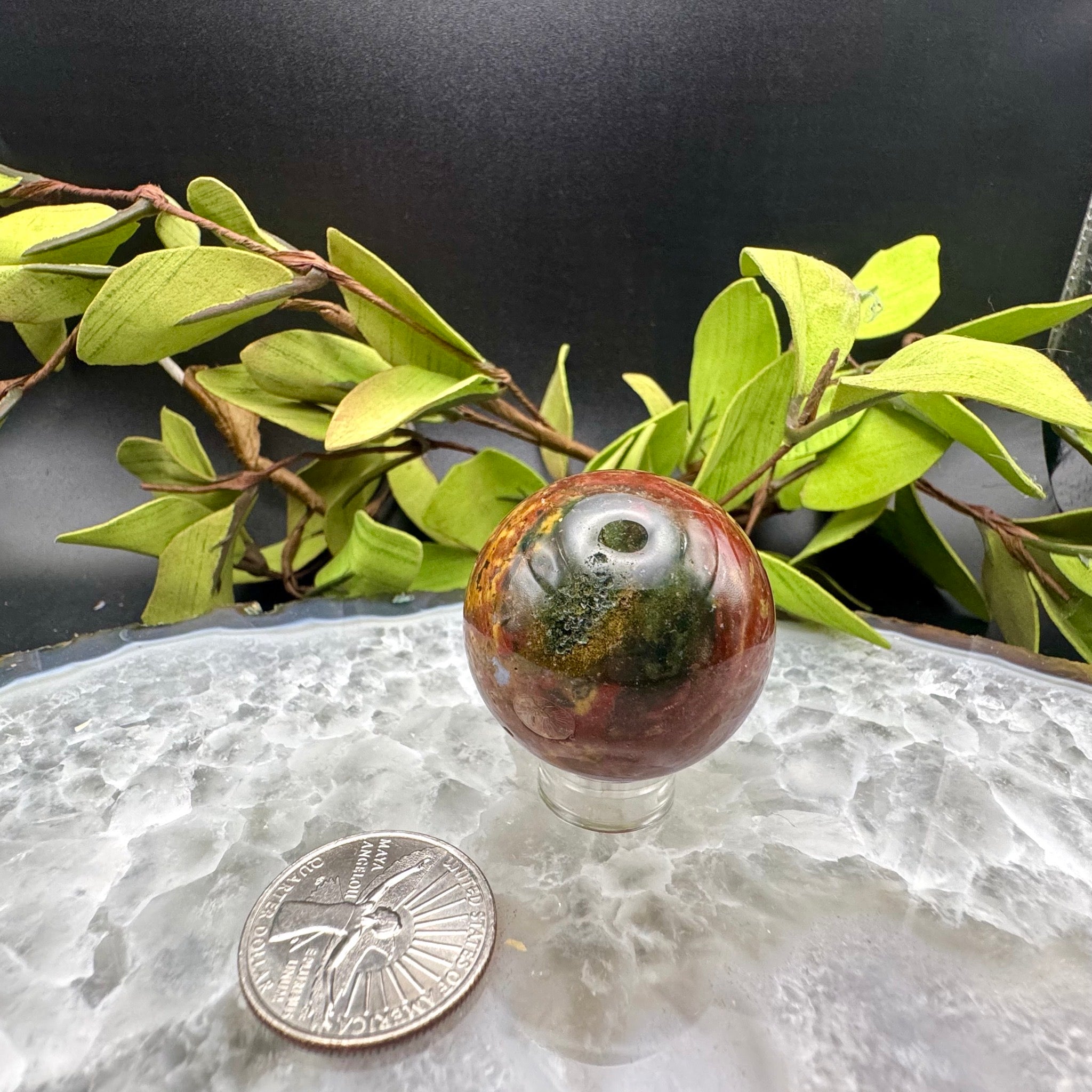 Ocean Jasper Sphere