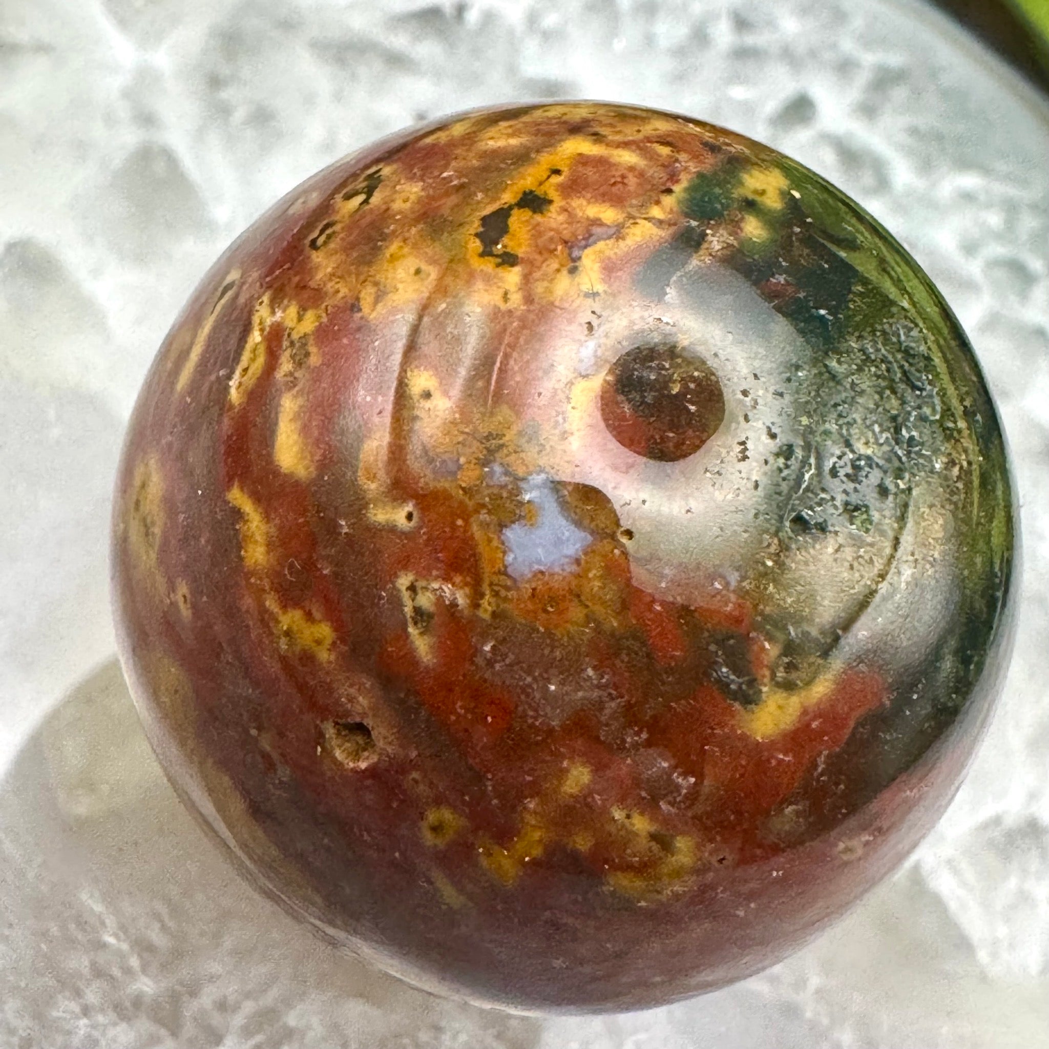 Ocean Jasper Sphere