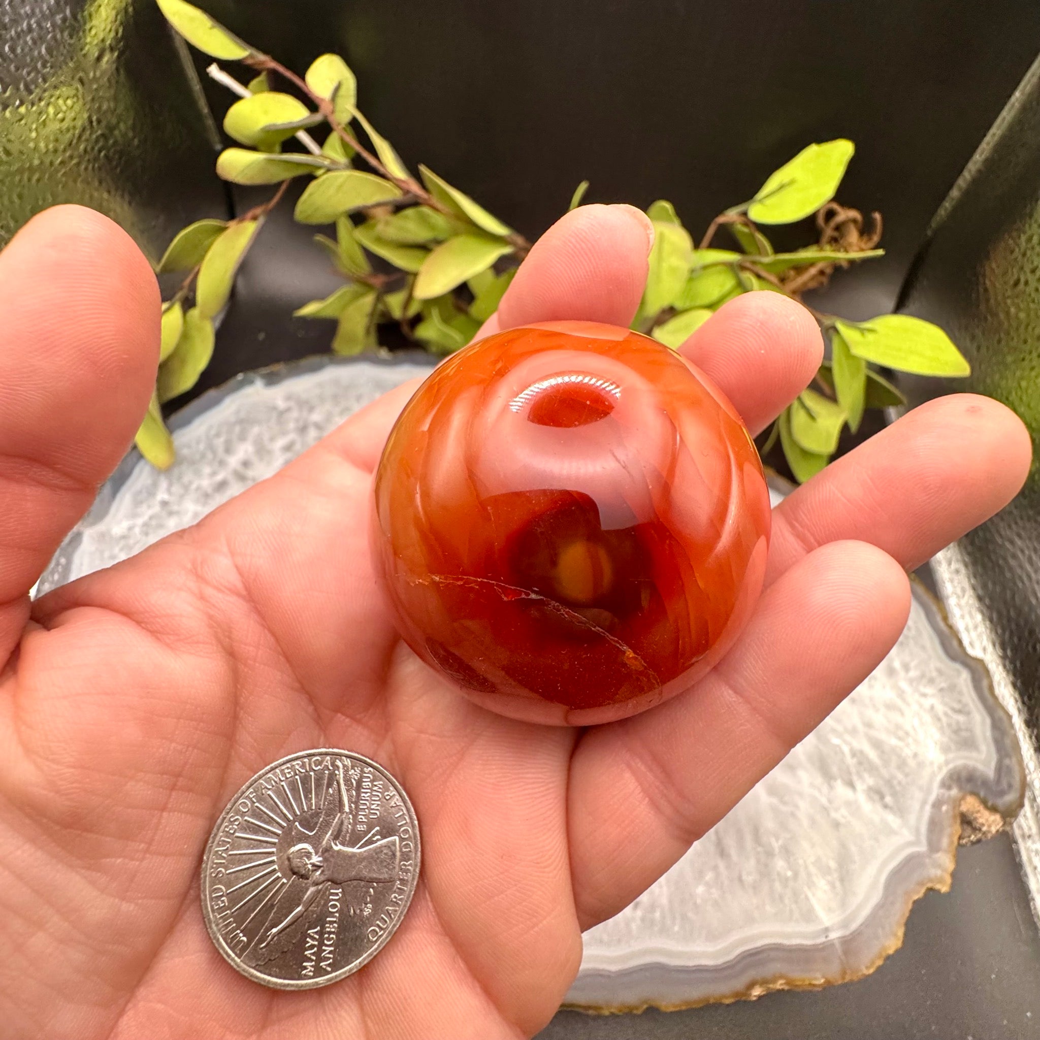 Carnelian Sphere