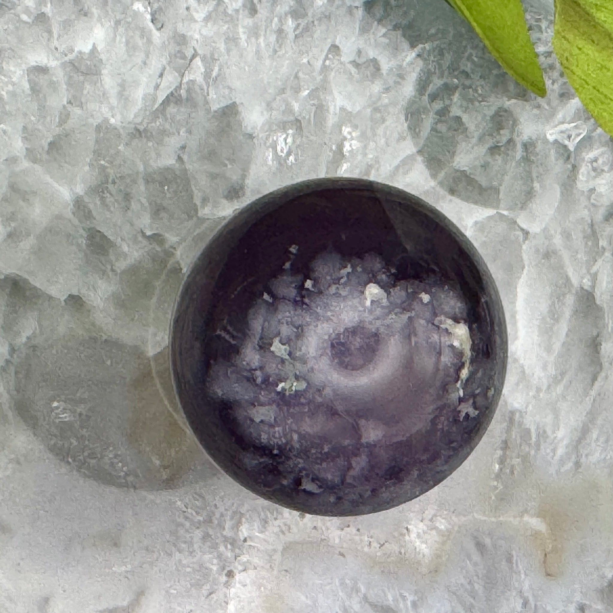 Purple Fluorite Sphere