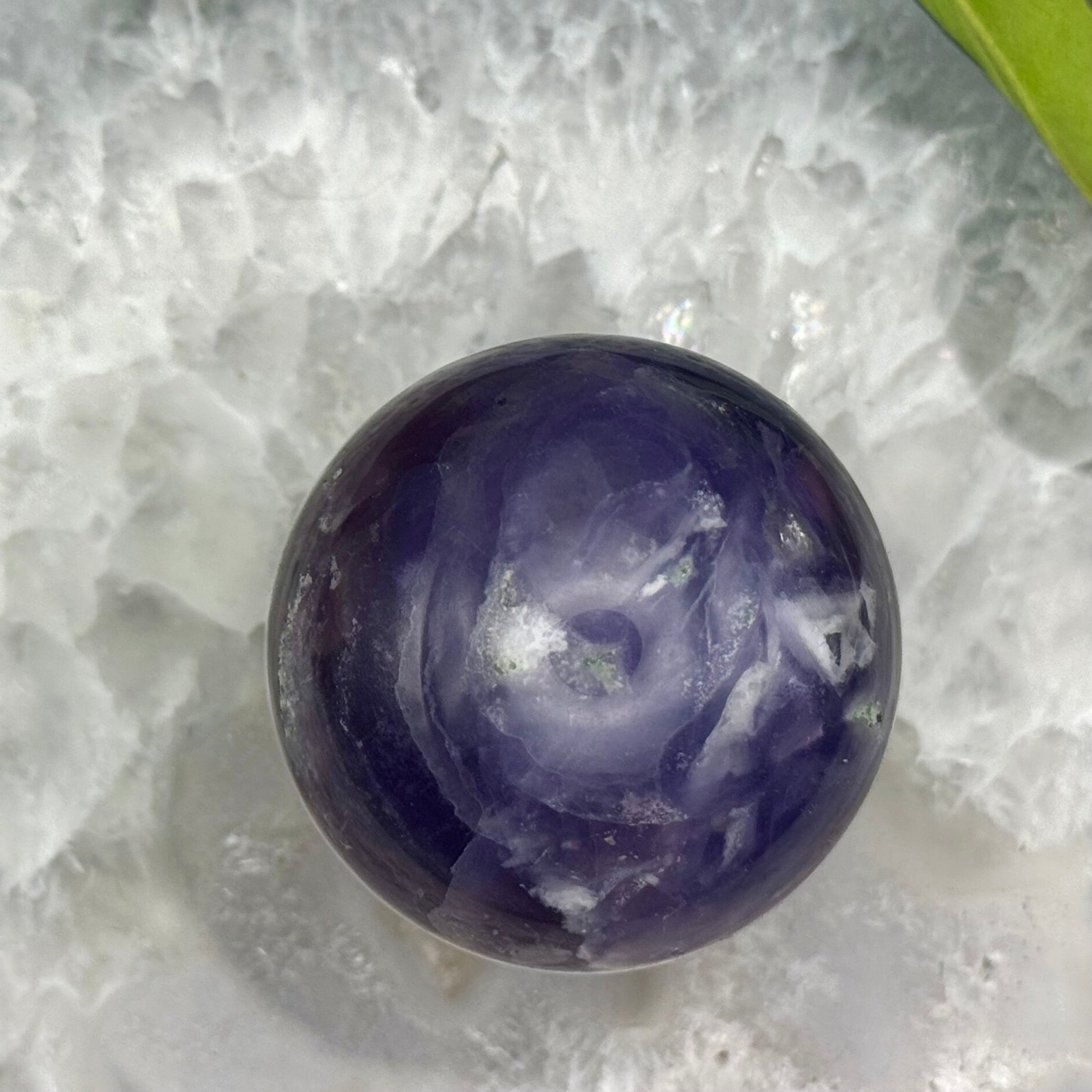 Purple Fluorite Sphere