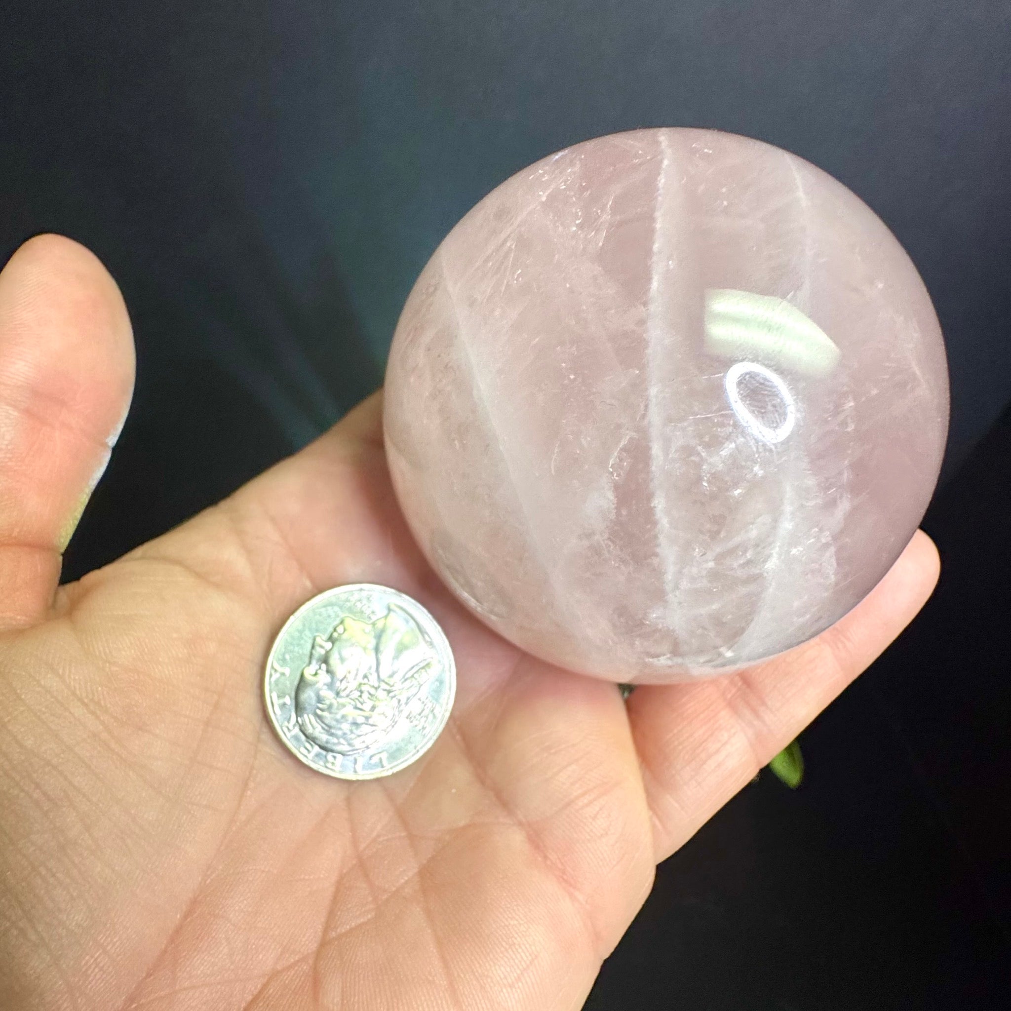 Rose Quartz Sphere