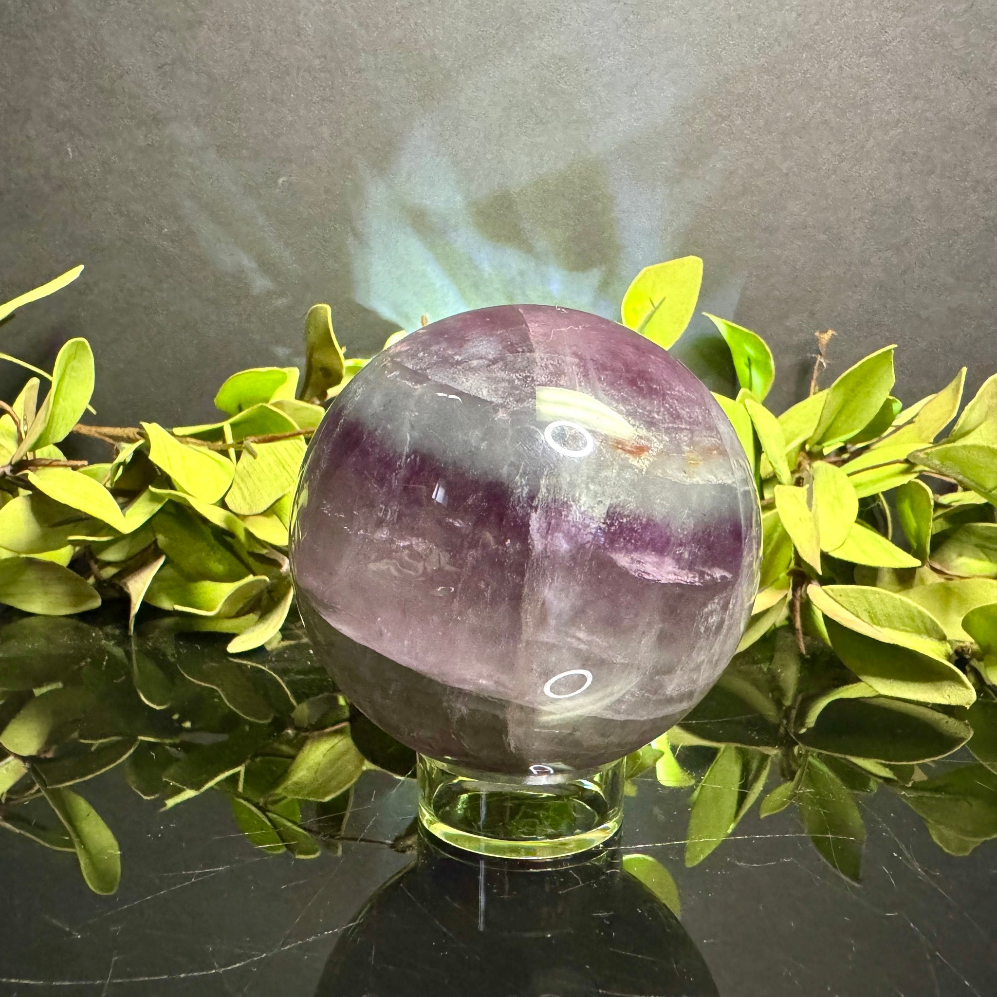 Rainbow Fluorite Sphere