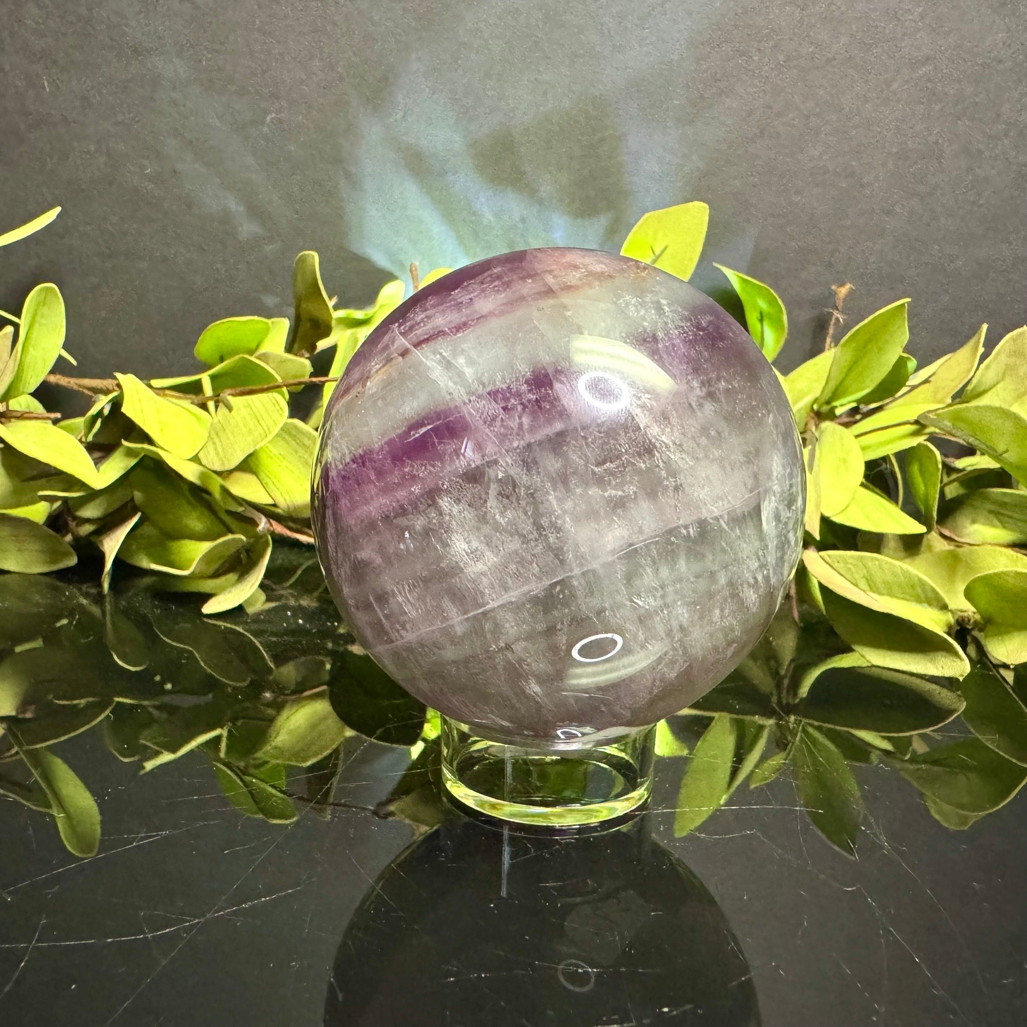 Rainbow Fluorite Sphere