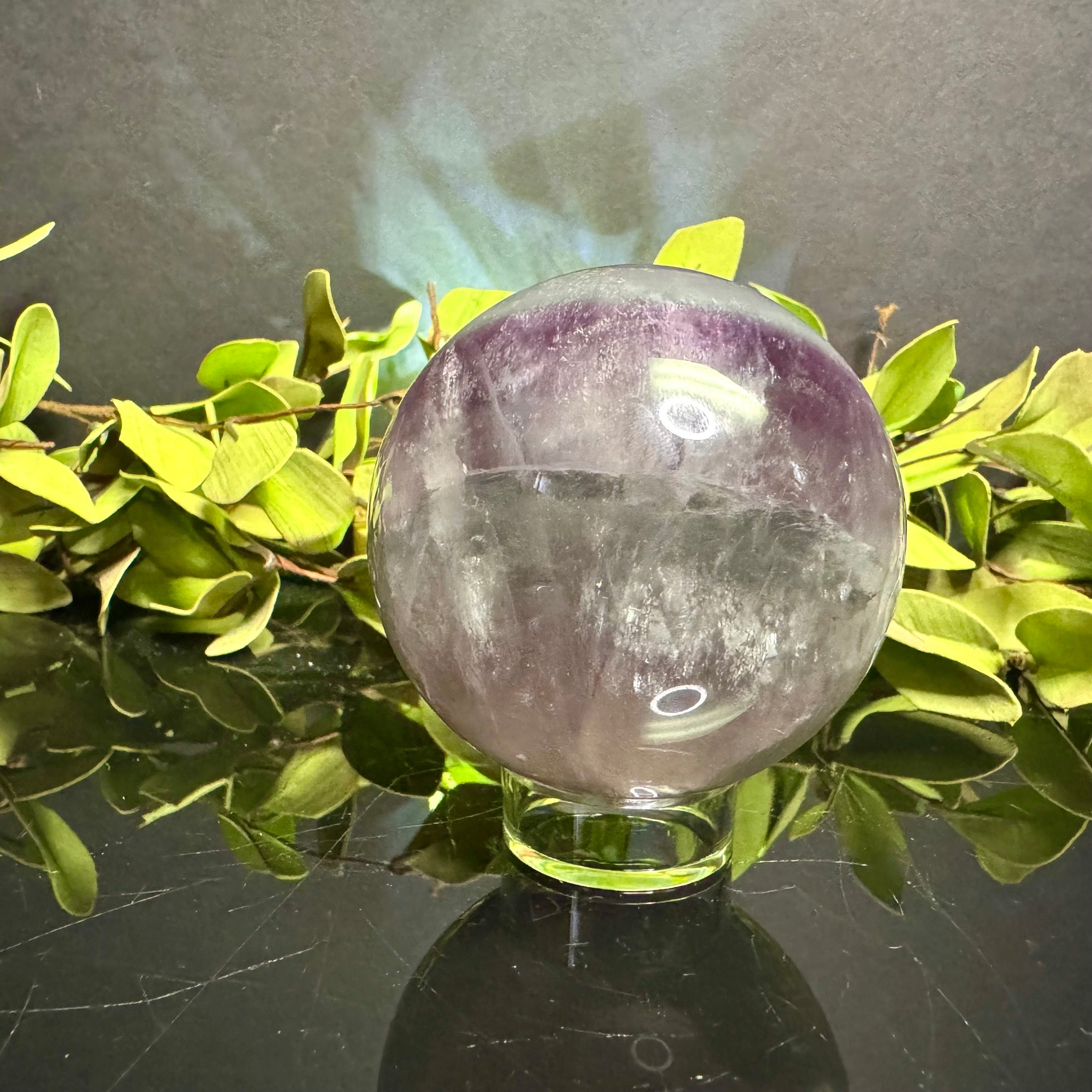 Rainbow Fluorite Sphere