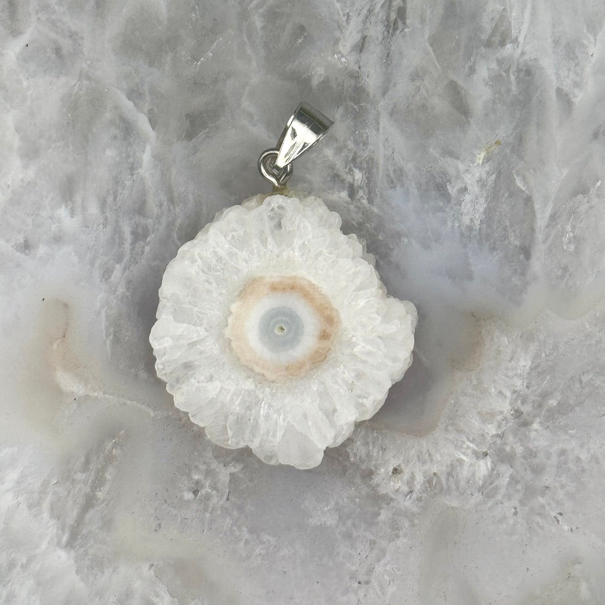 Stalactite Slice Pendant