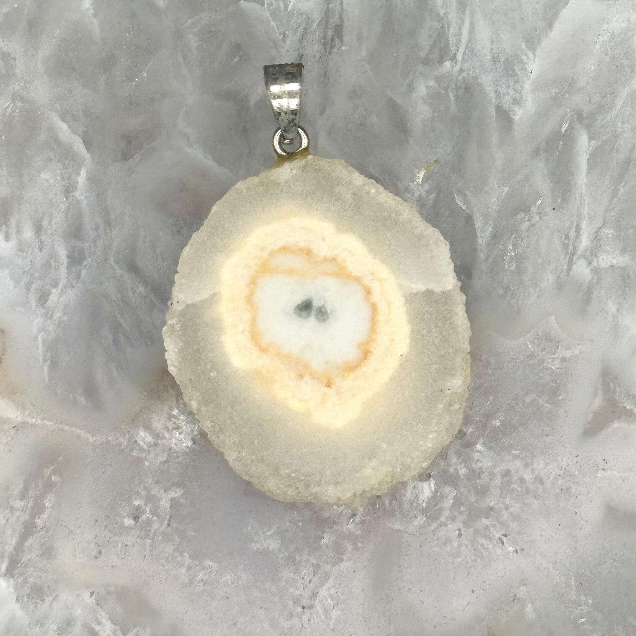 Stalactite Slice Pendant