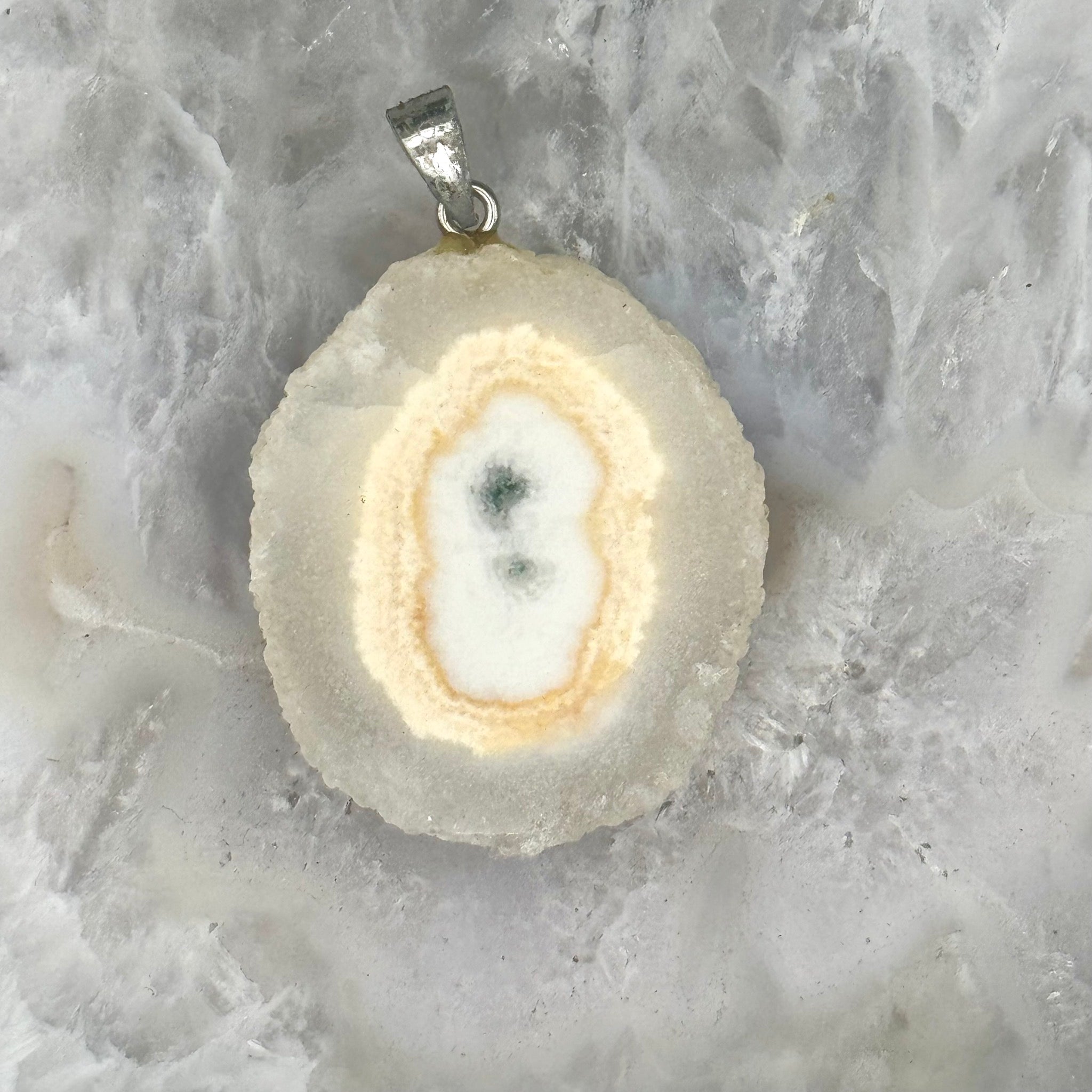 Stalactite Slice Pendant