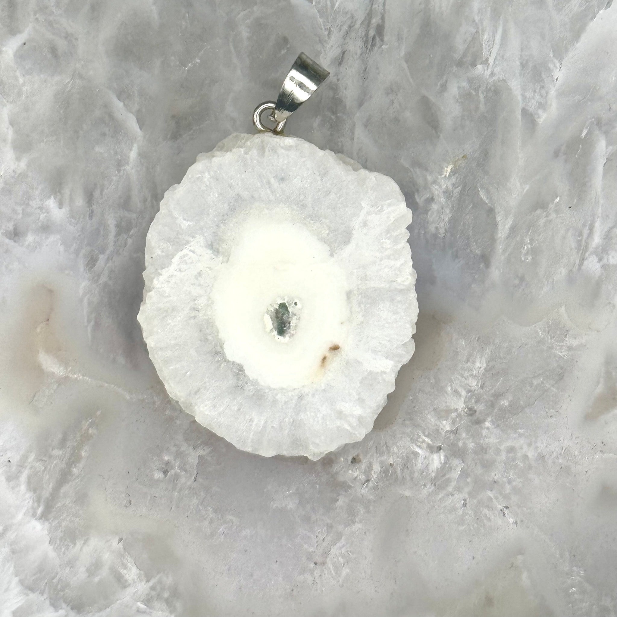 Stalactite Slice Pendant