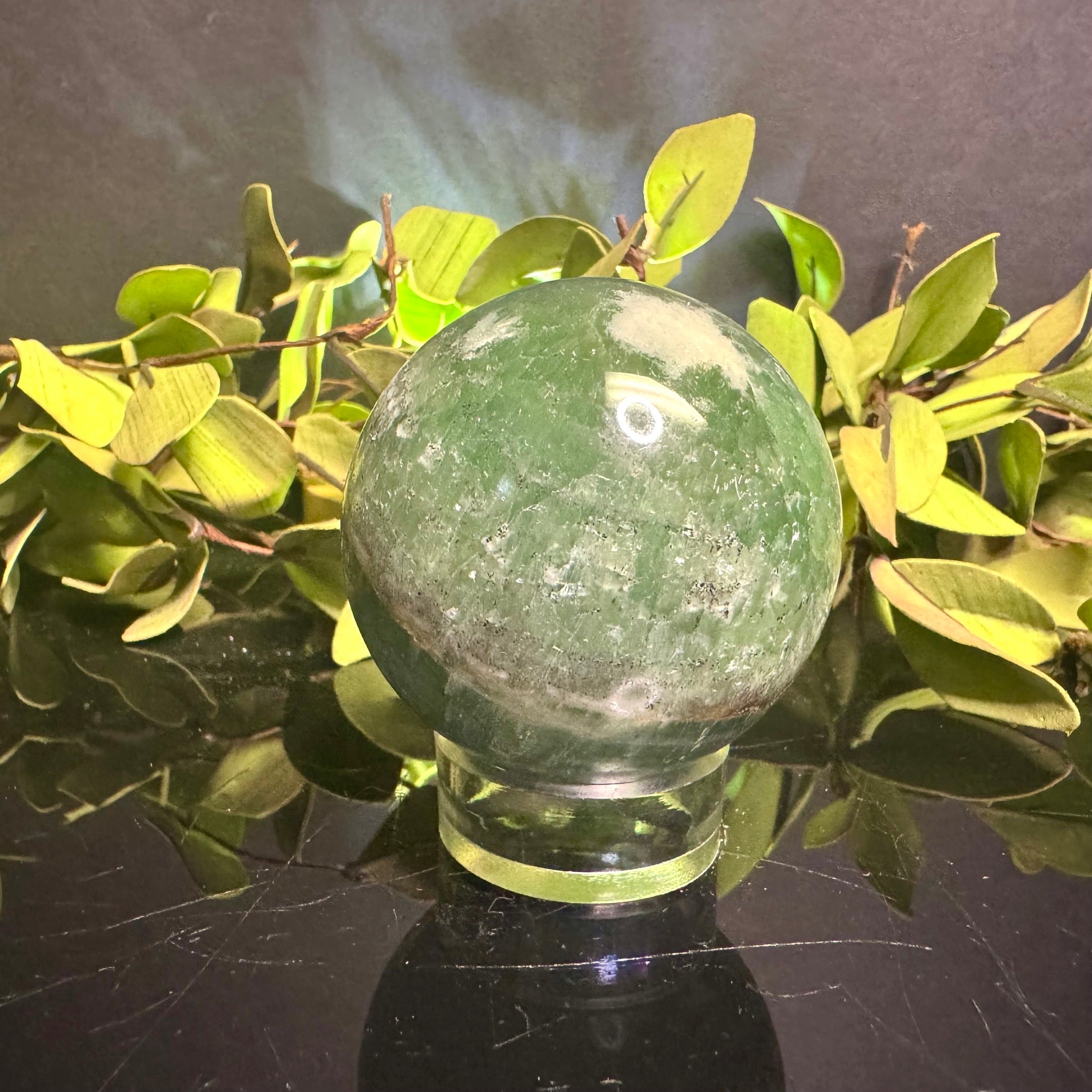Green Onyx Sphere