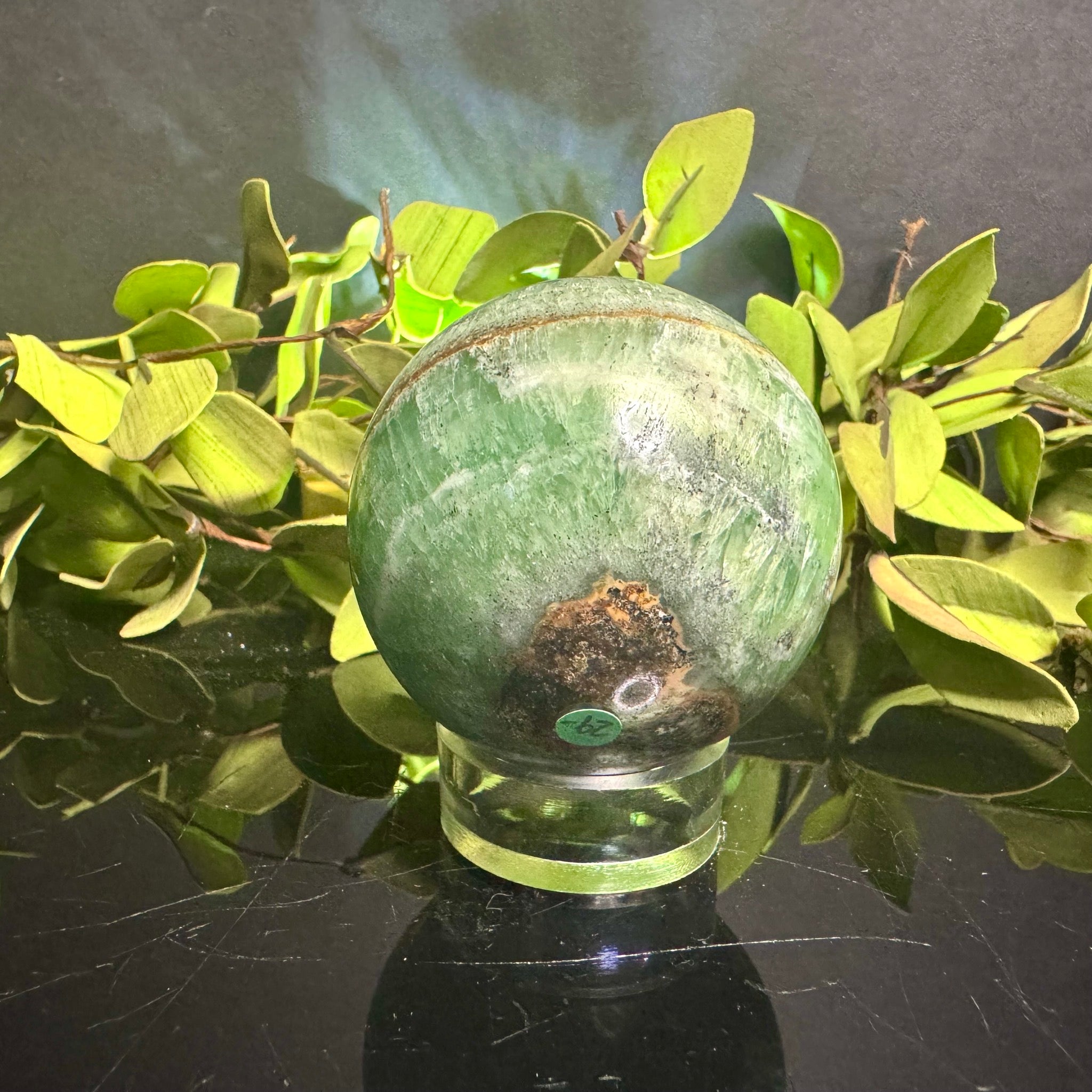 Green Onyx Sphere