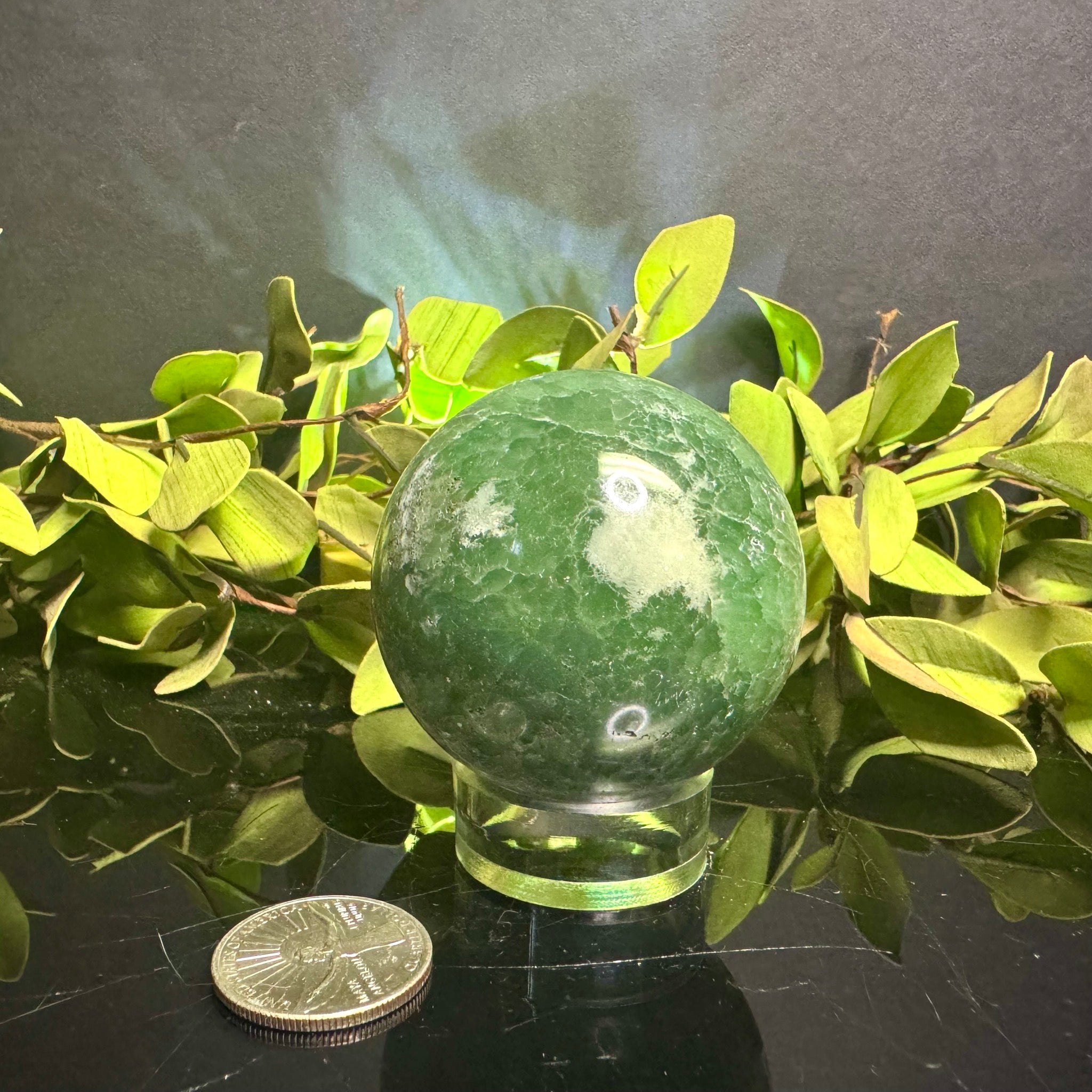 Green Onyx Sphere