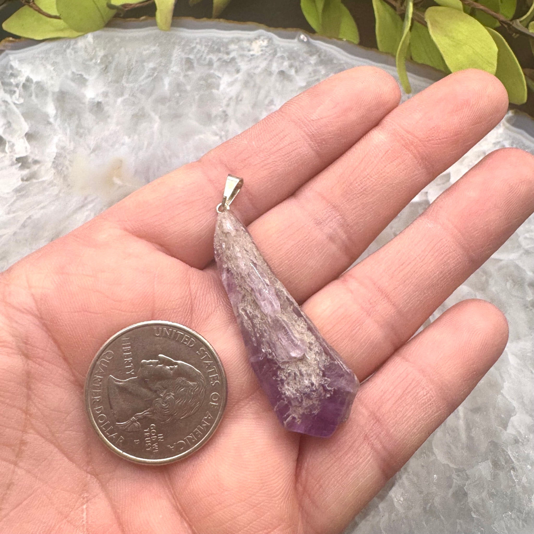 Bahia Amethyst Pendant