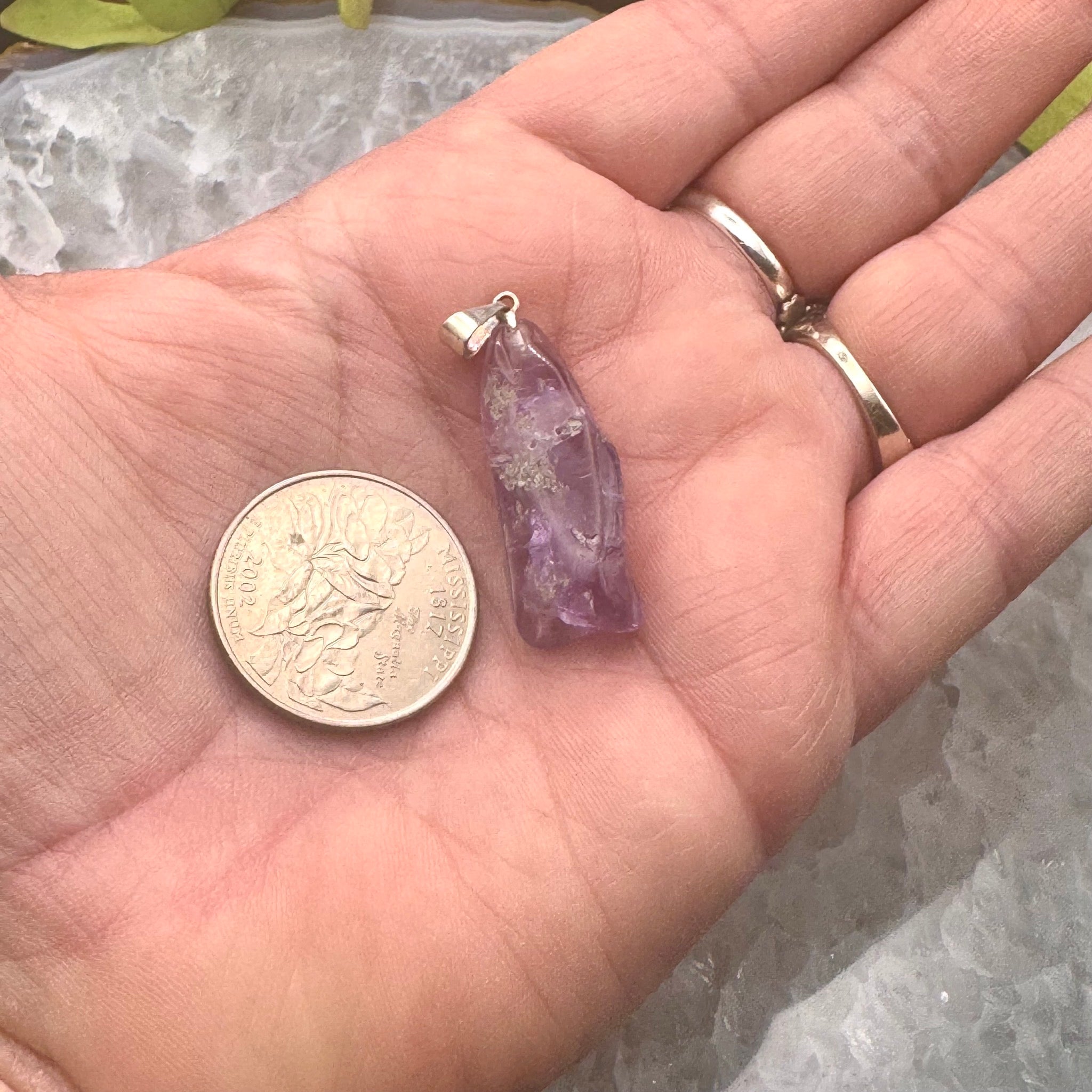 Bahia Amethyst Pendant